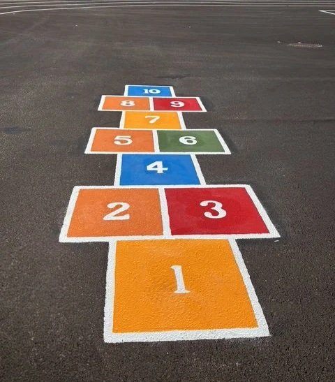 George Leland Elementary School playground game