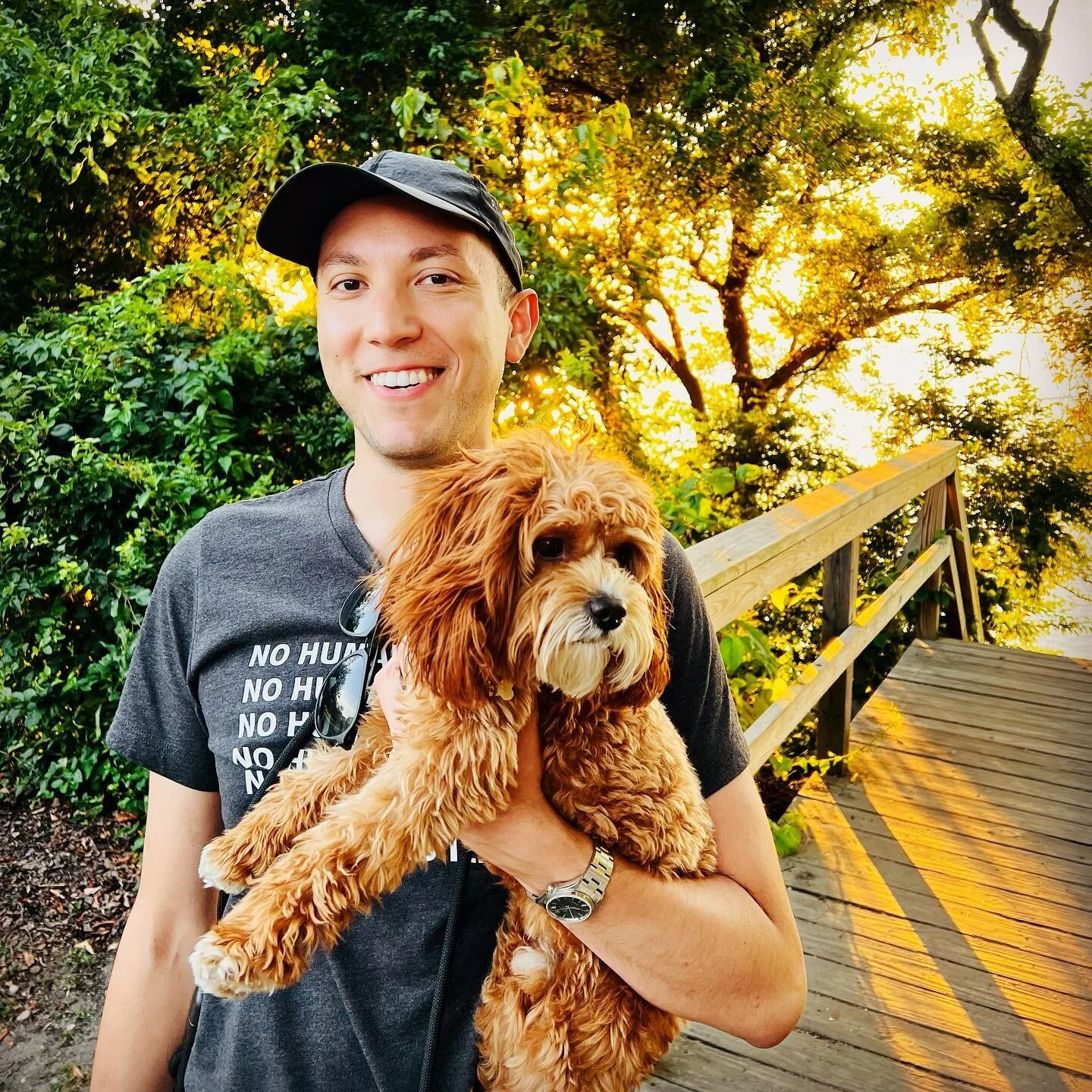 With Oscar out on Long Island.