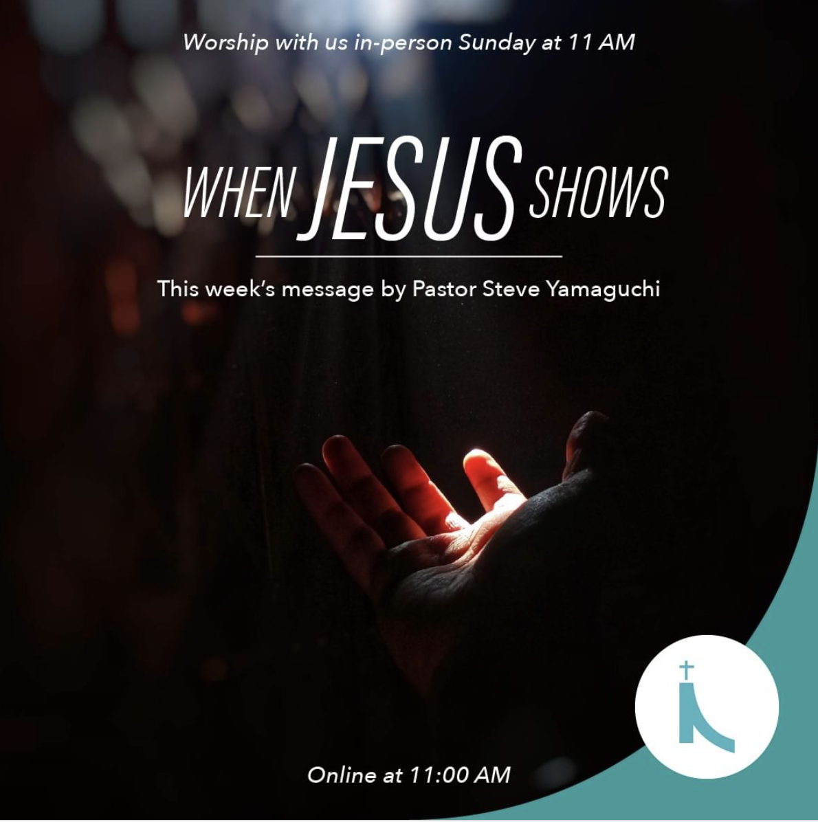 “When Jesus Shows”
