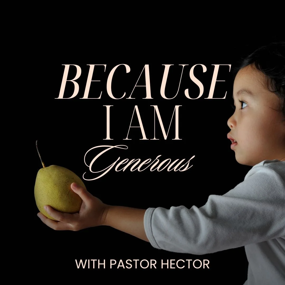 "Because I am Generous?"