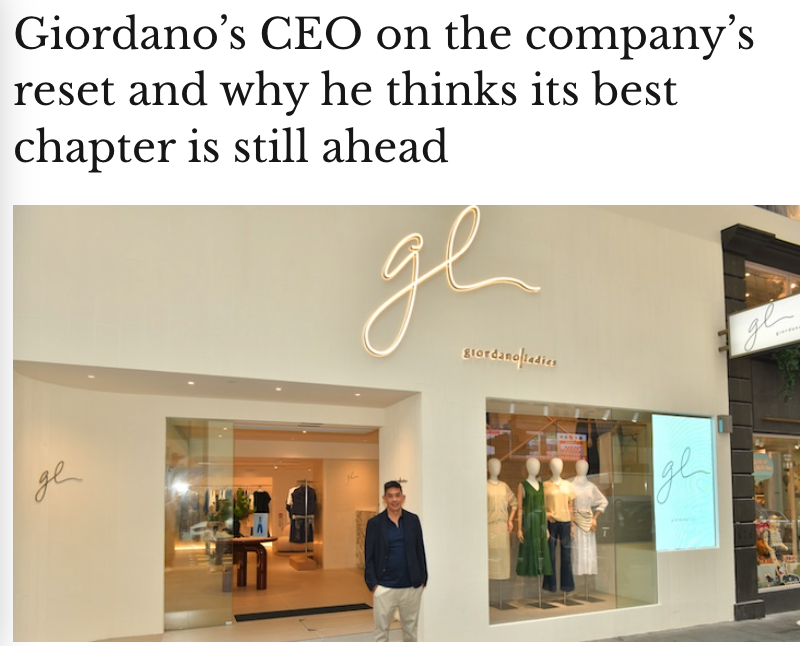 Giordano Ladies reopens and rebrands flagship