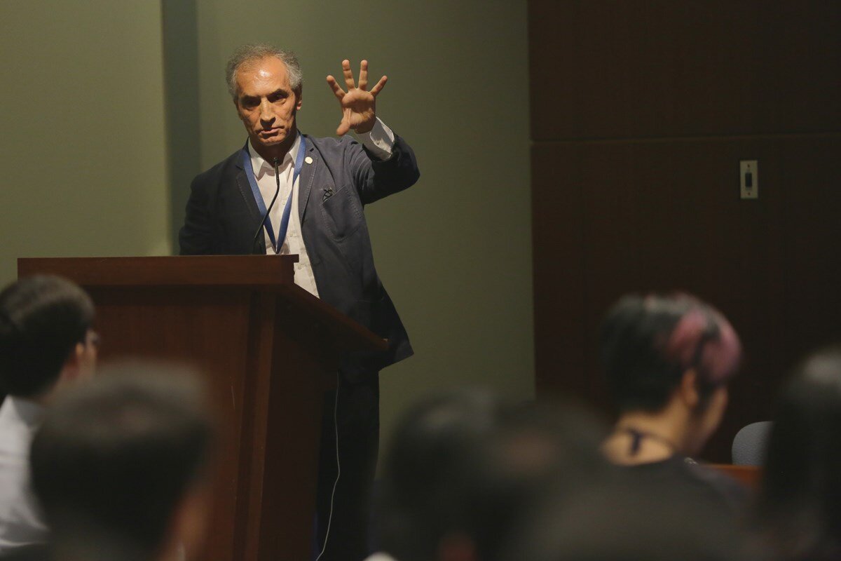 Managing Director, Web Structures, Dr Hossein Rezai Jorabi's speech