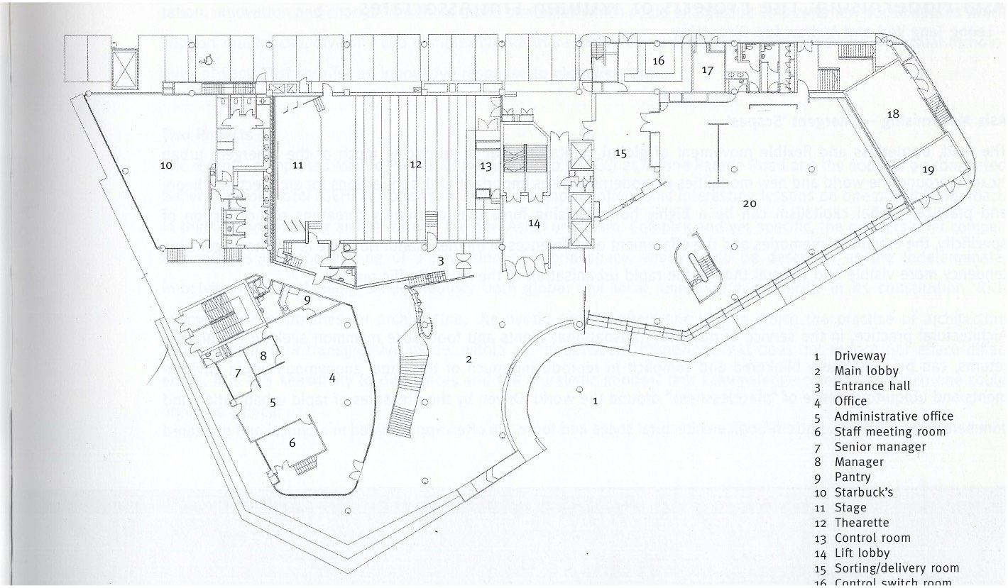 First floor plan of MPCC. Photo by William Lim Associates, courtesy of W Architects.