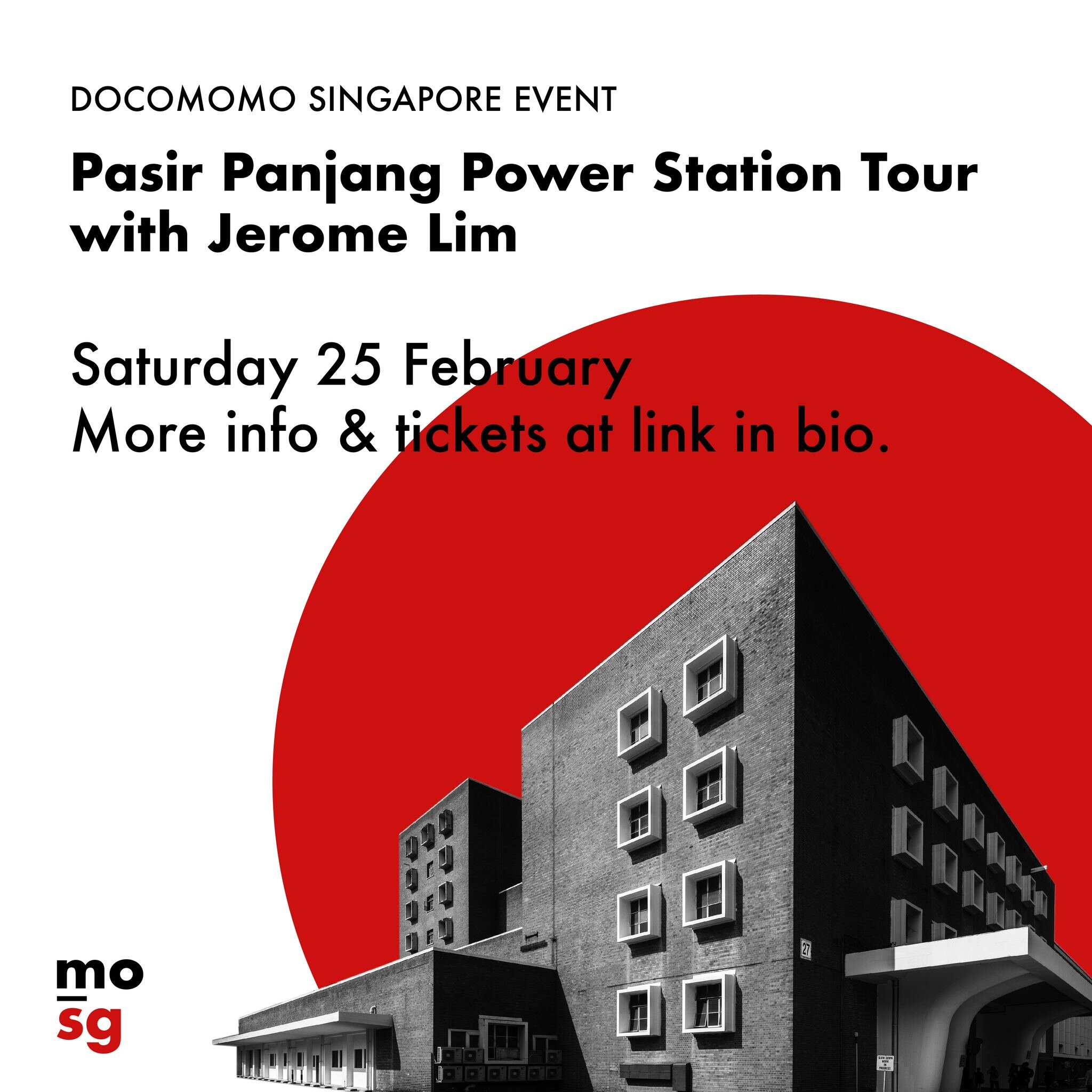Tickets for the tour of the former Pasir Panjang Power Station is now open! Walk the grounds of this modernist building today and learn about its design, history and construction, led by heritage tour guide Jerome Lim. These tickets also grant access