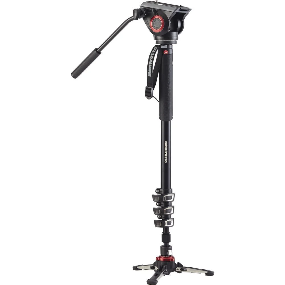 Manfrotto Video Monopod With Fluid Tilt Head