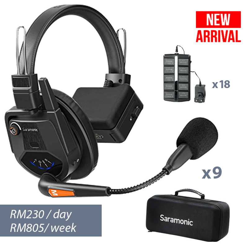 saramonic witalk9 intercom rental