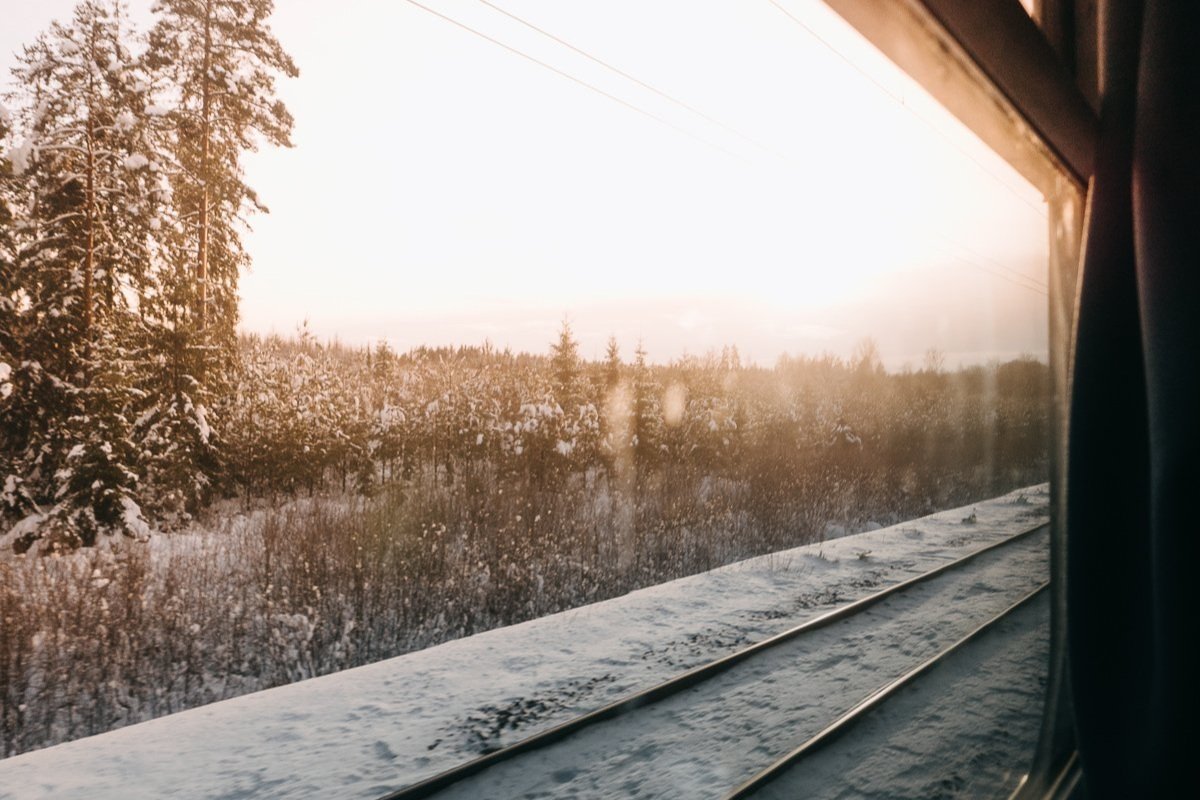 Winter in Schweden Nachtzug Berlin – Stockholm