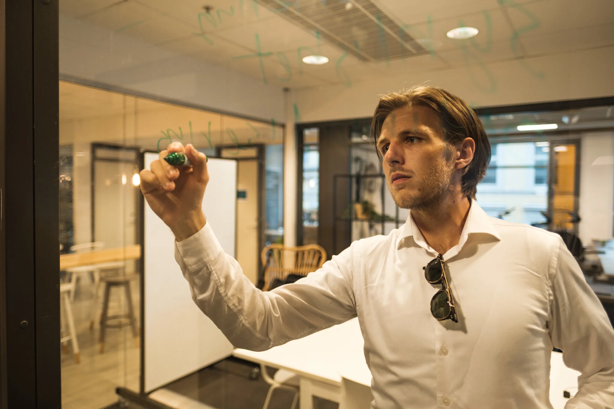 – Eg vart introdusert for potensielle kundar med ein gang