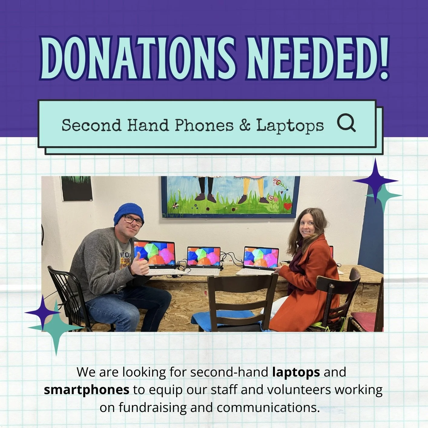 Red Purple we're Looking For Hiring Job Vacancy Flyer.jpeg