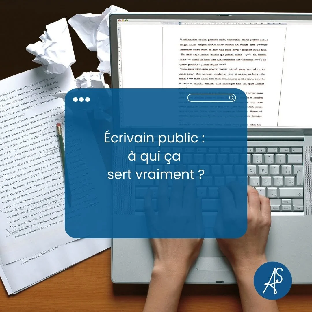 Écrivain public : à qui ça sert vraiment ?