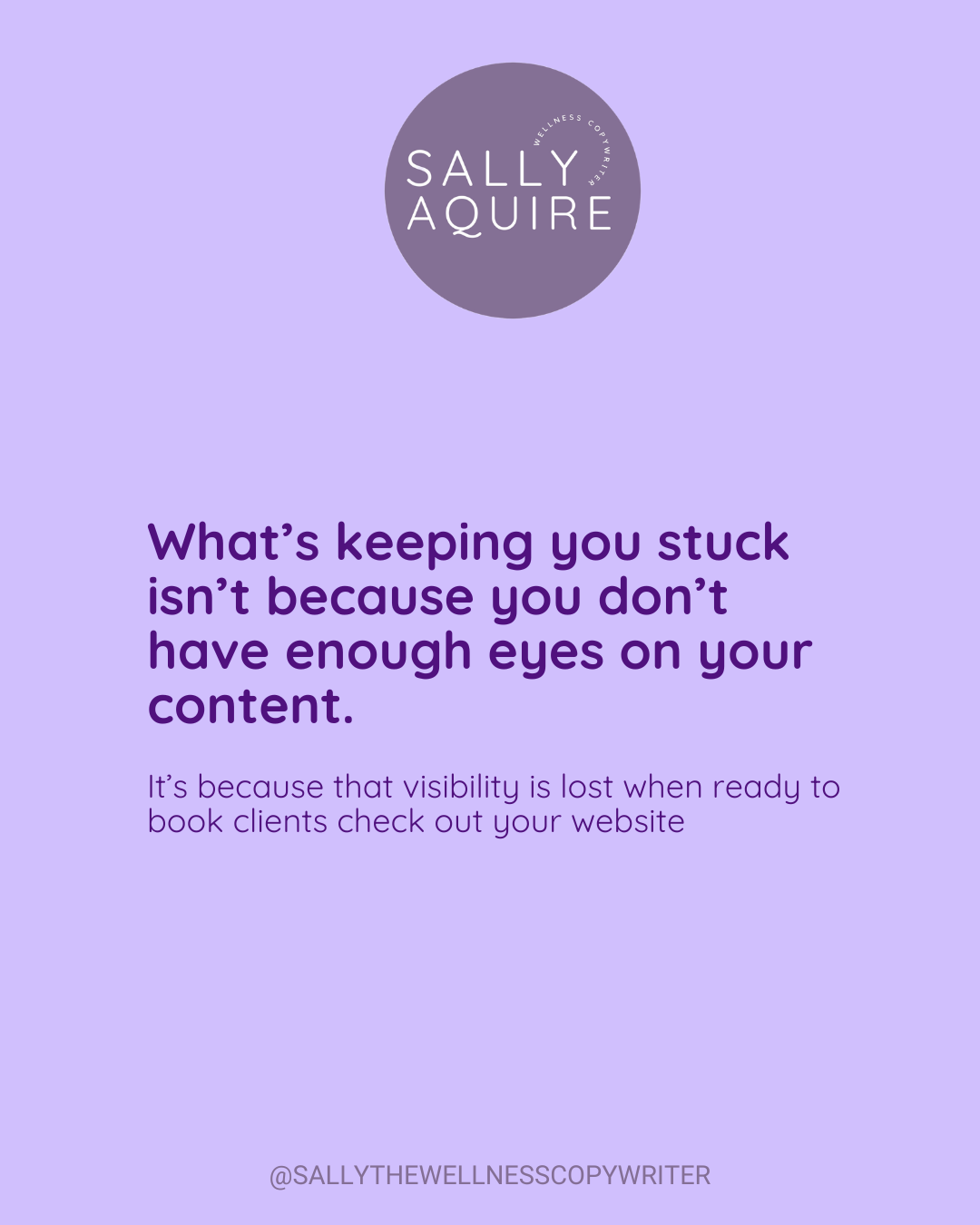 Why More Social Media Visibility Isn't  What Actually Converts Ready-To-Book Clients