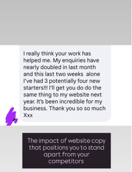 When New Website Copy Doesn’t Just Transform How Your Clients See You; It Changed How This Nutritionist Sees Herself