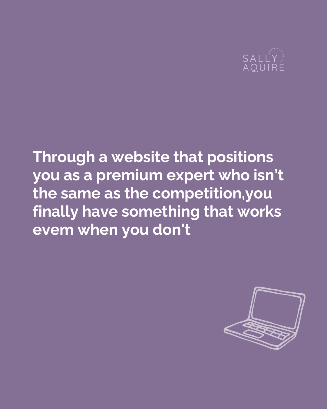 What If You Didn't Post for Two Weeks But Dream Clients Found You Anyway Through Your Website Copy?