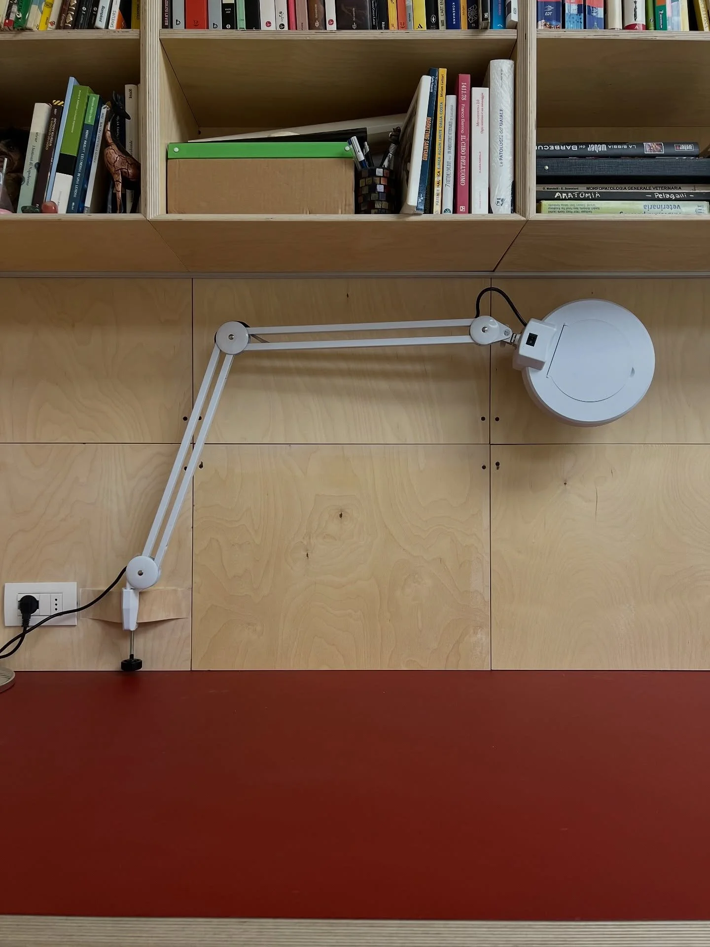 I just had to hang a lamp.
Simple, right? Just needed a hook.

So I thought: &ldquo;I&rsquo;ll screw a small wooden block to the wall, done.&rdquo;
A cube. That&rsquo;s it. Easy.

Yeah&hellip; no.
I couldn&rsquo;t do it.
I had to complicate things &m