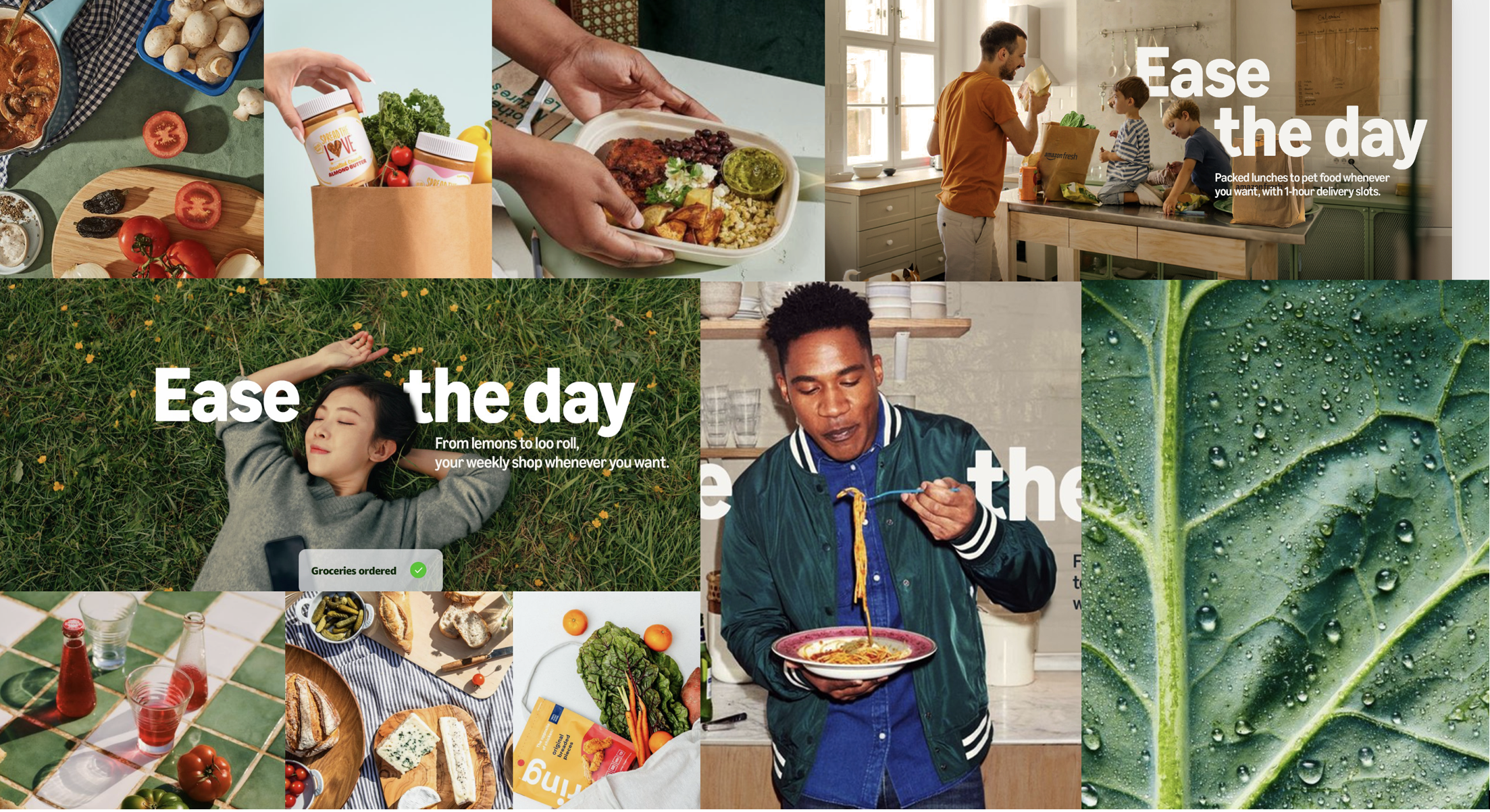 Amazon Fresh Collage