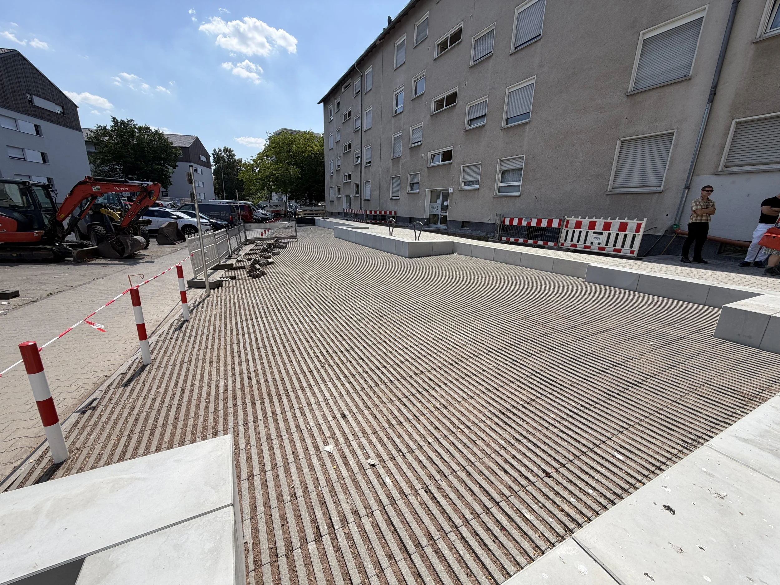 Feuerwehr-Aufstellfläche Hessenring Rüsselsheim