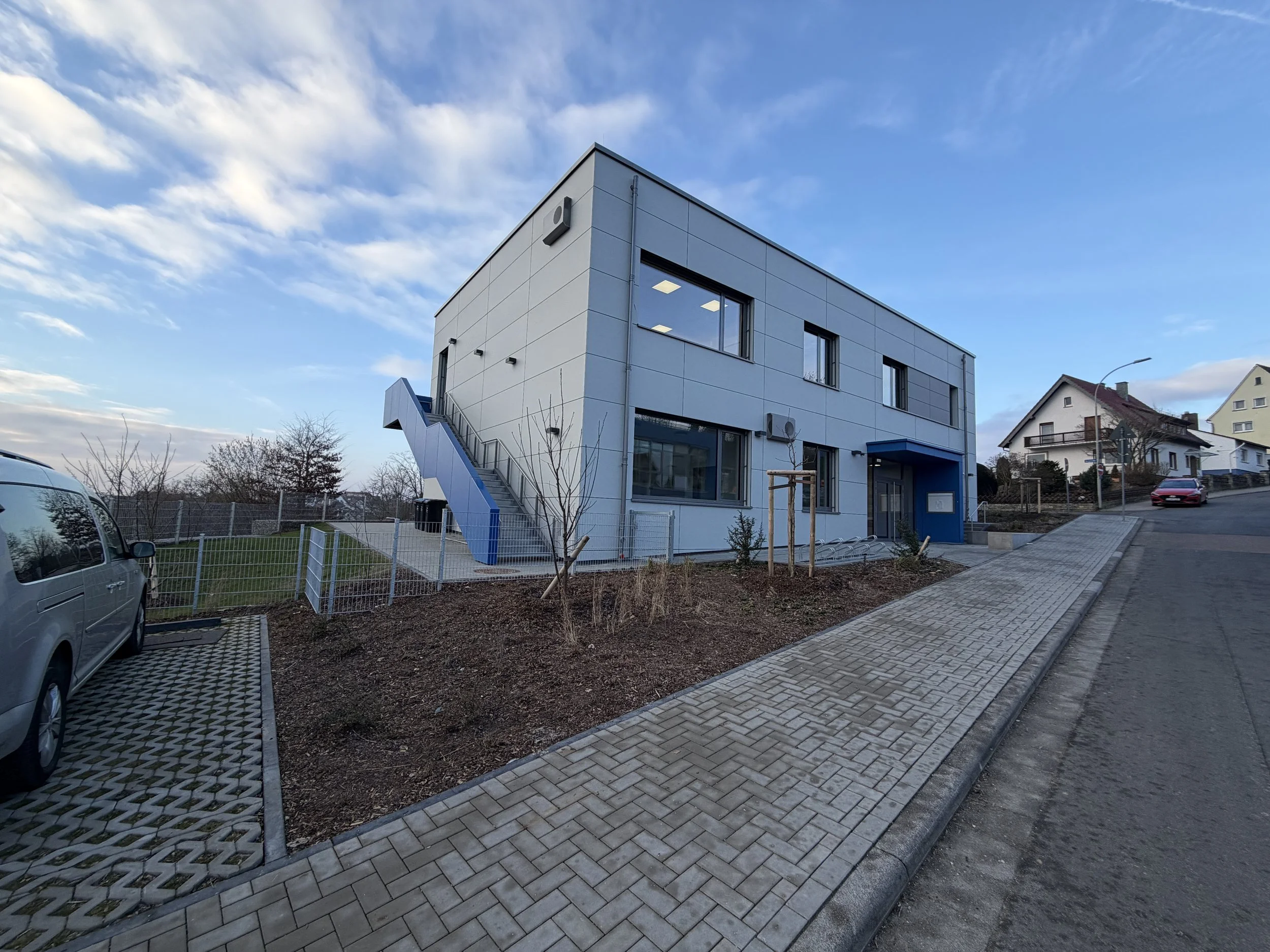 Außenanlagen Bibliotheksneubau Singbergschule Wölfersheim