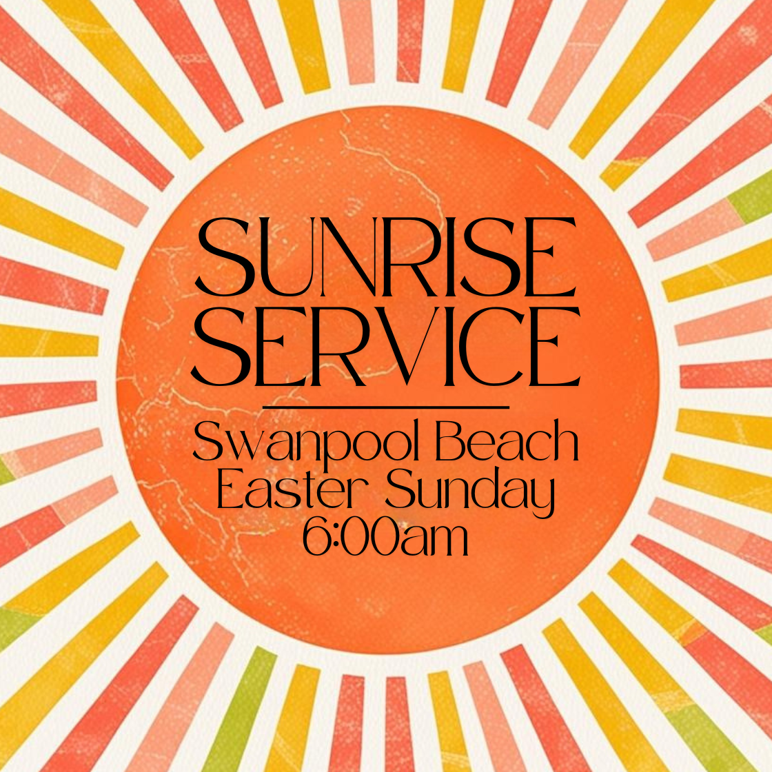 Sunrise Service 