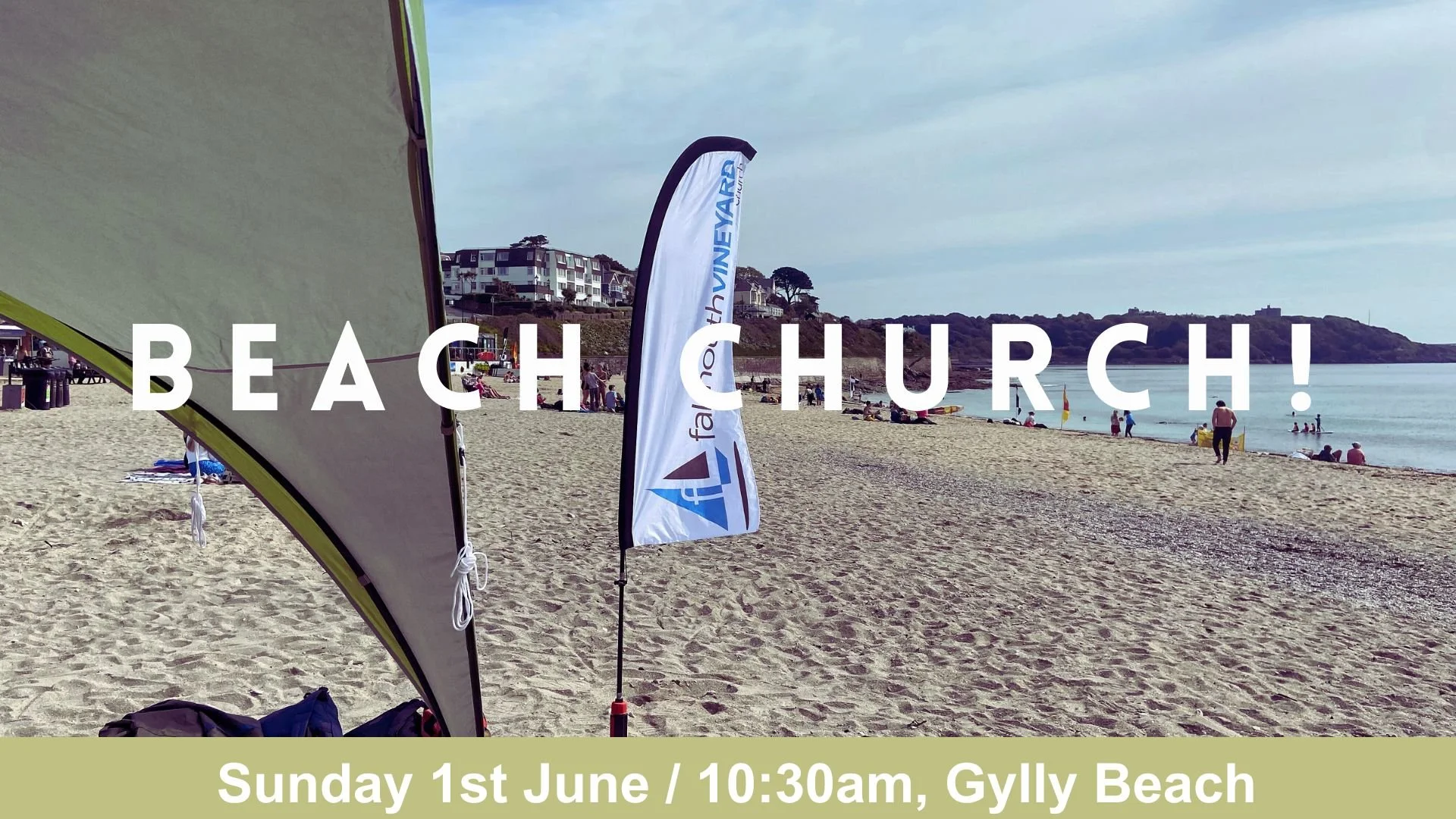 Beach Church // 10:30am // Gyllyngvase Beach