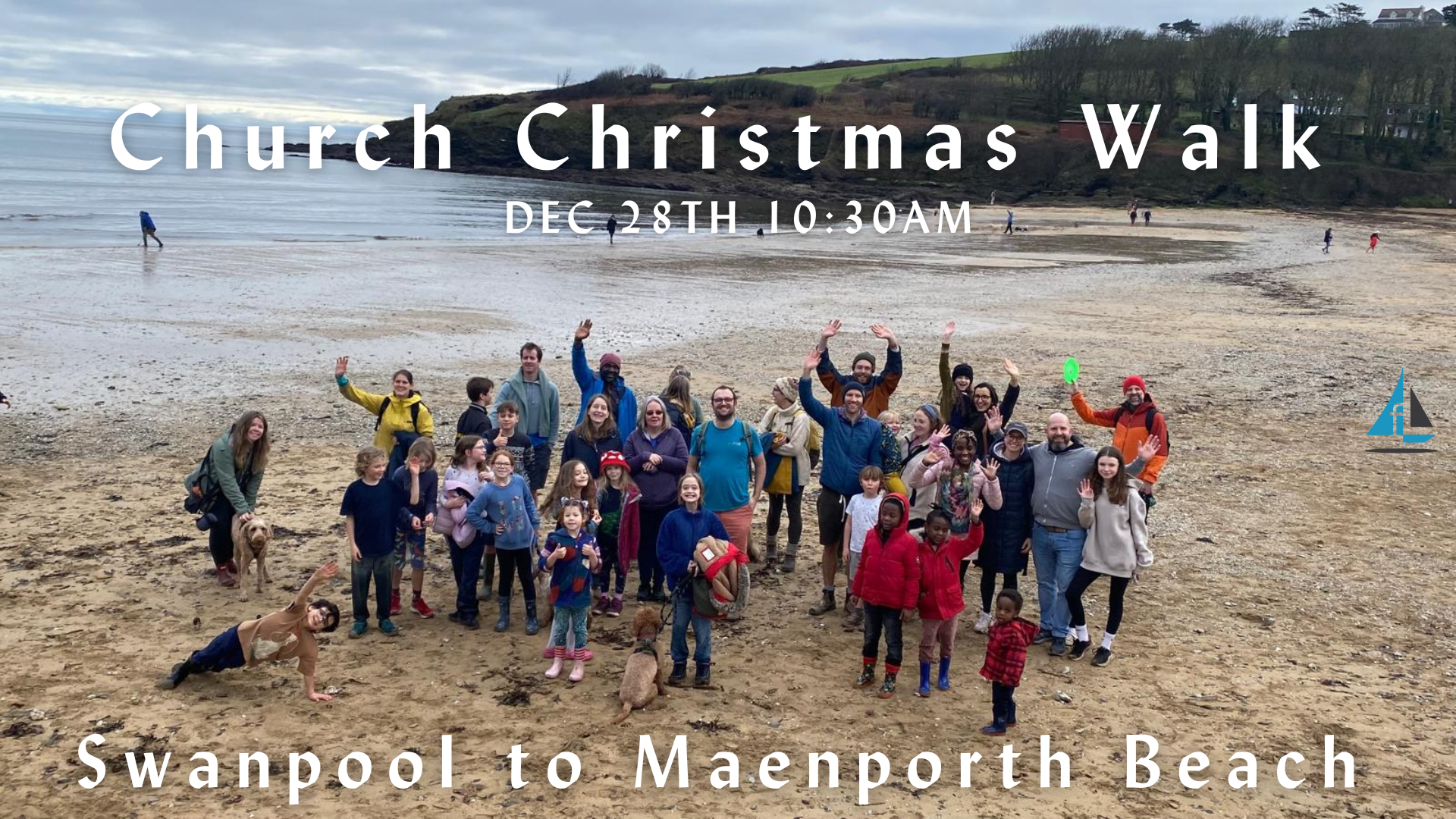 Church Christmas Walk - Swanpool to Maenporth Beach 
