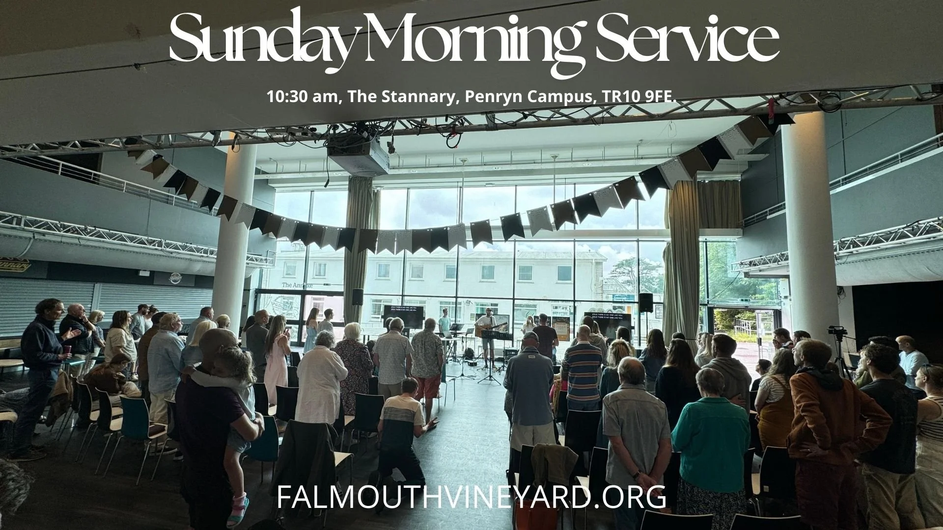 Sunday Morning Service // 10:30am // Penryn Campus, TR10 9FE    