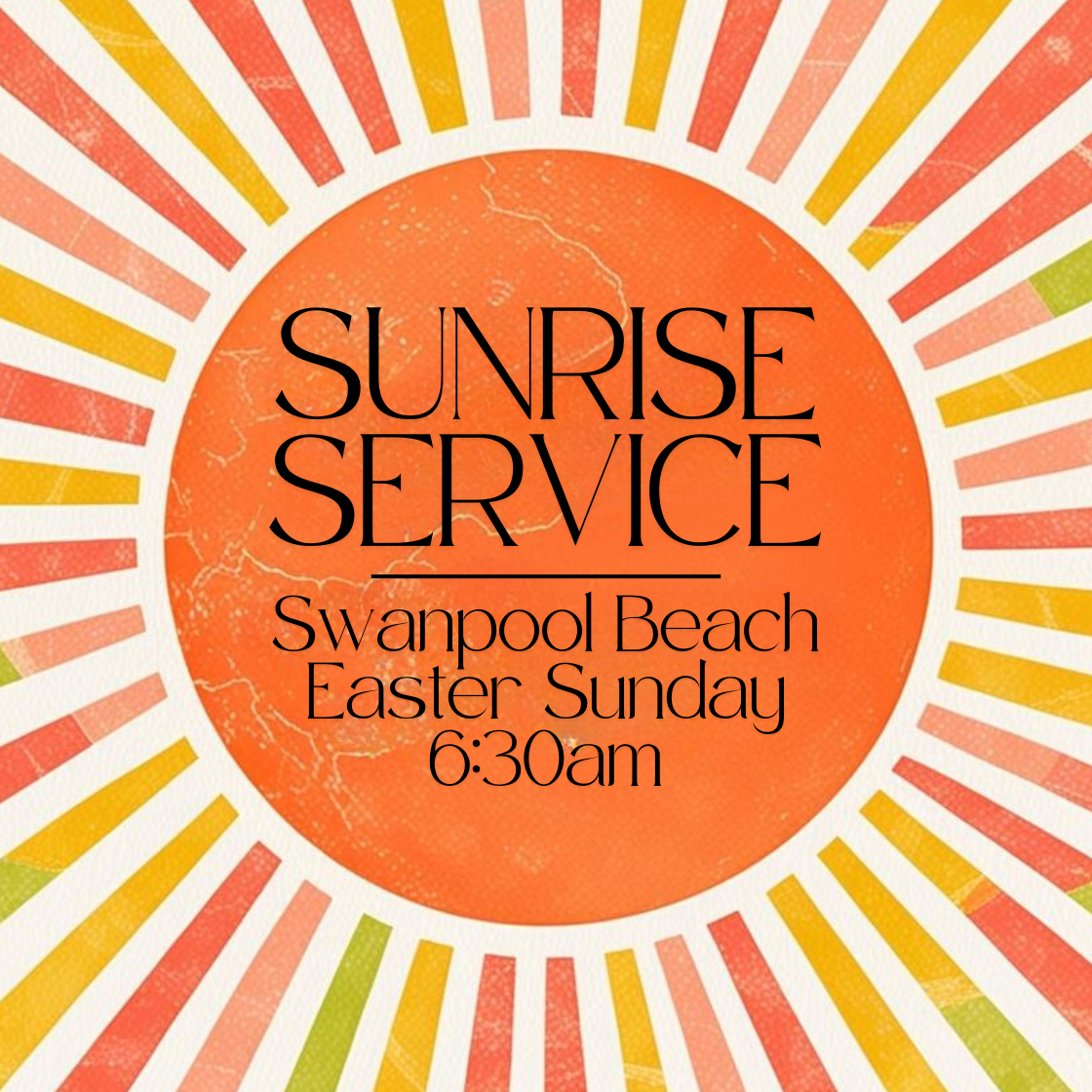 Sunrise Service 