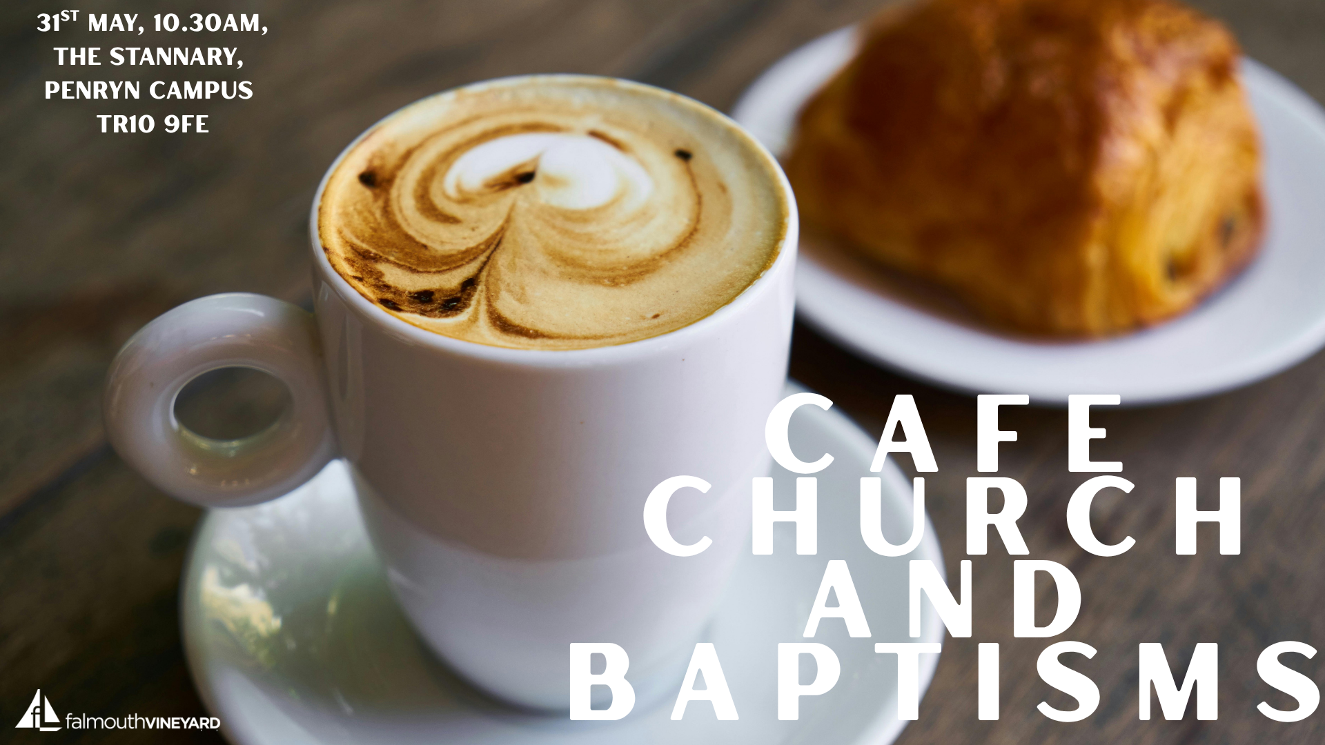Cafe Church with Baptisms  // May 31st // Gylly Beach, Falmouth