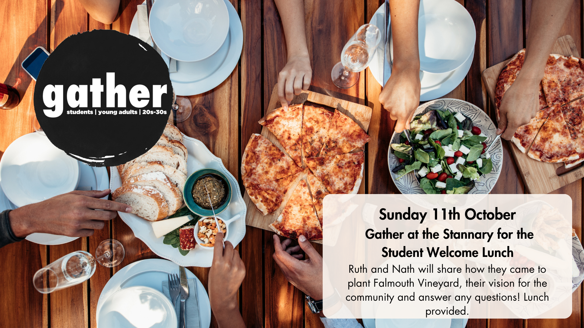Student/YA Welcome Lunch 