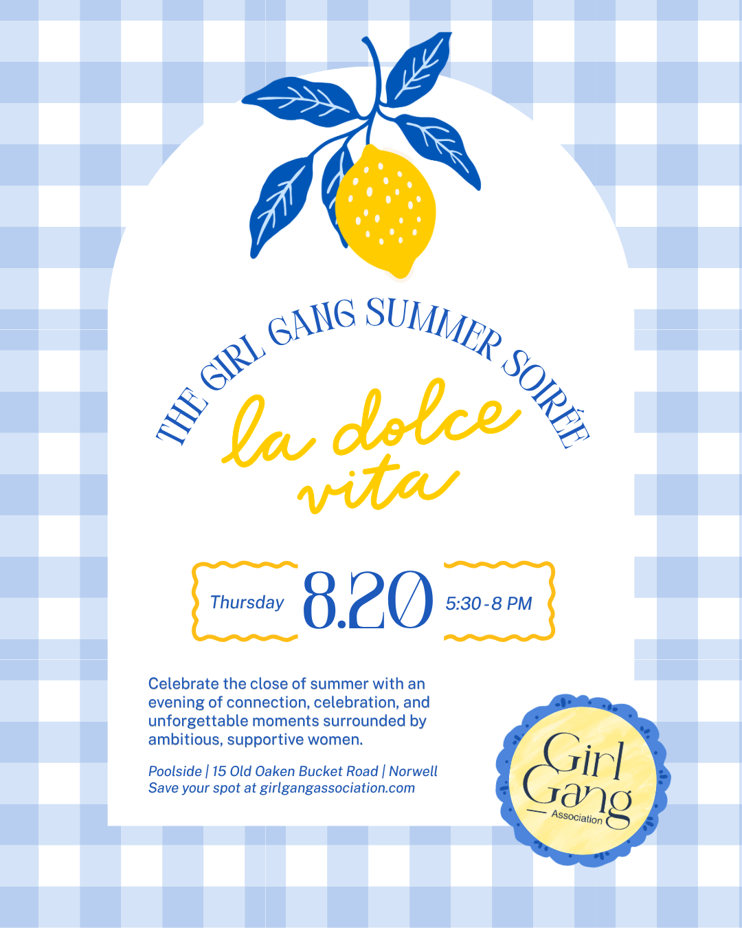 The Girl Gang Summer Soirée