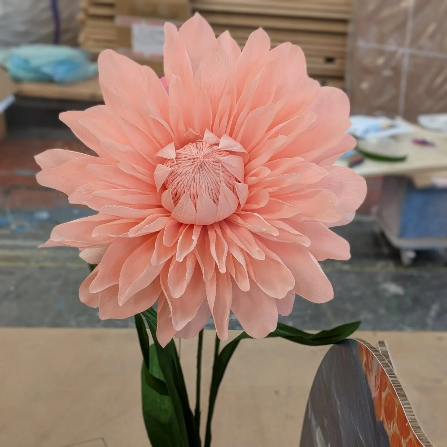 Big impact, small footprint!
Our giant flowers and fruits were crafted entirely from eco-friendly materials - paper, wire, paint and talent. Proving that bold, beautiful design doesn't have to cost the earth. 
Each oversized piece is brought to lif