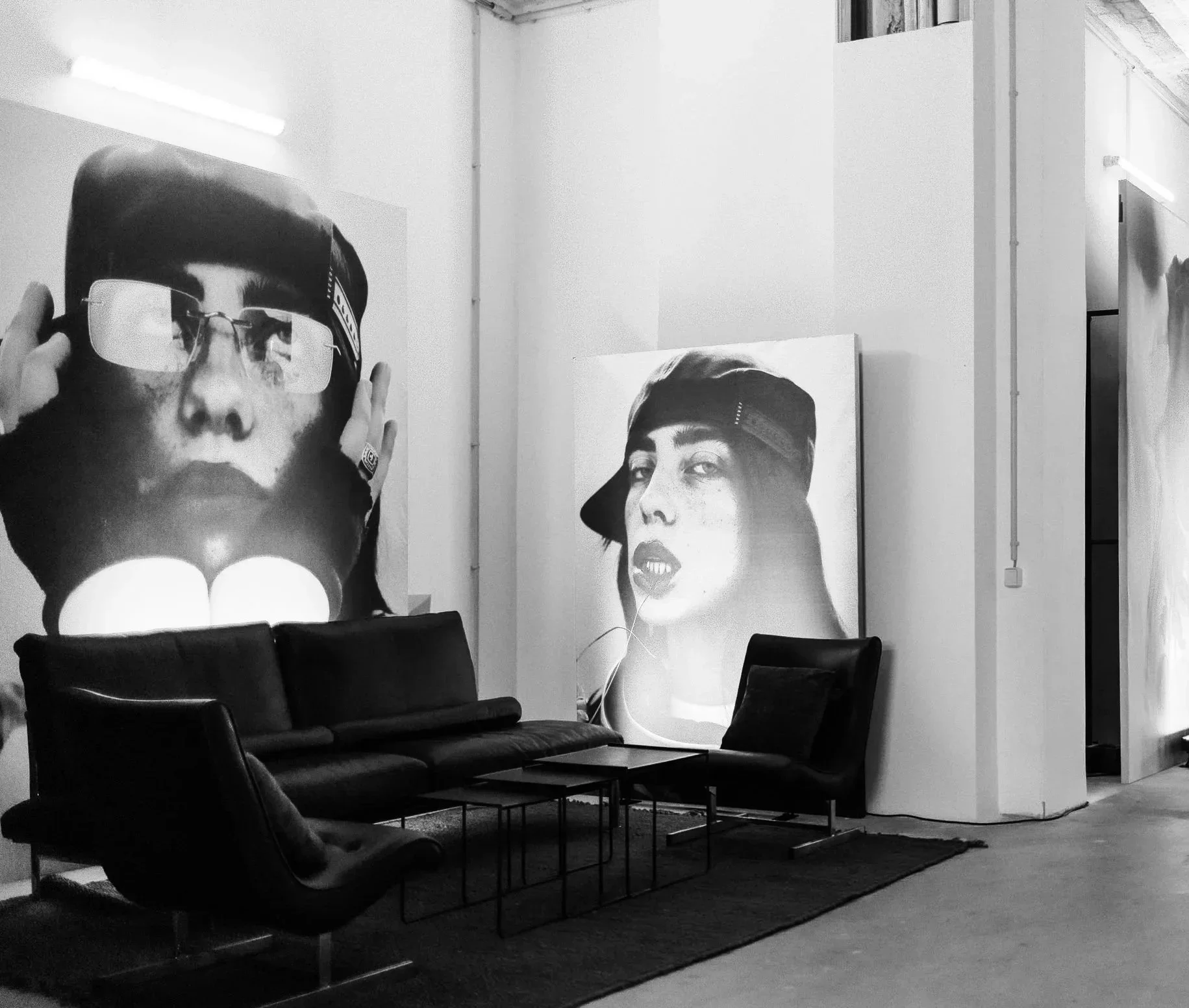 Billie Eilish American Express pop-up in Berlin, installed by Creator International for Slaack