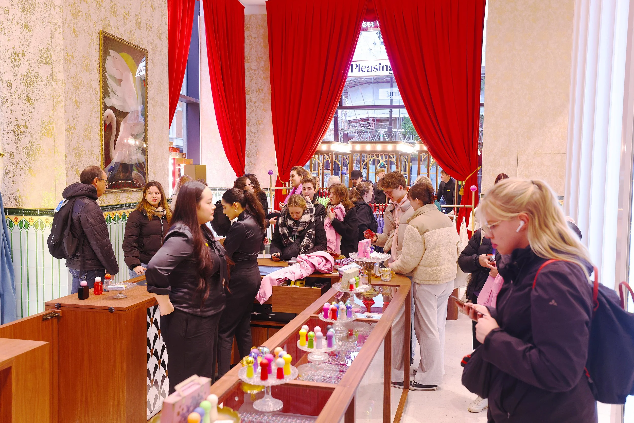 Harry Styles' PLEASING x Selfridges Corner Shop.