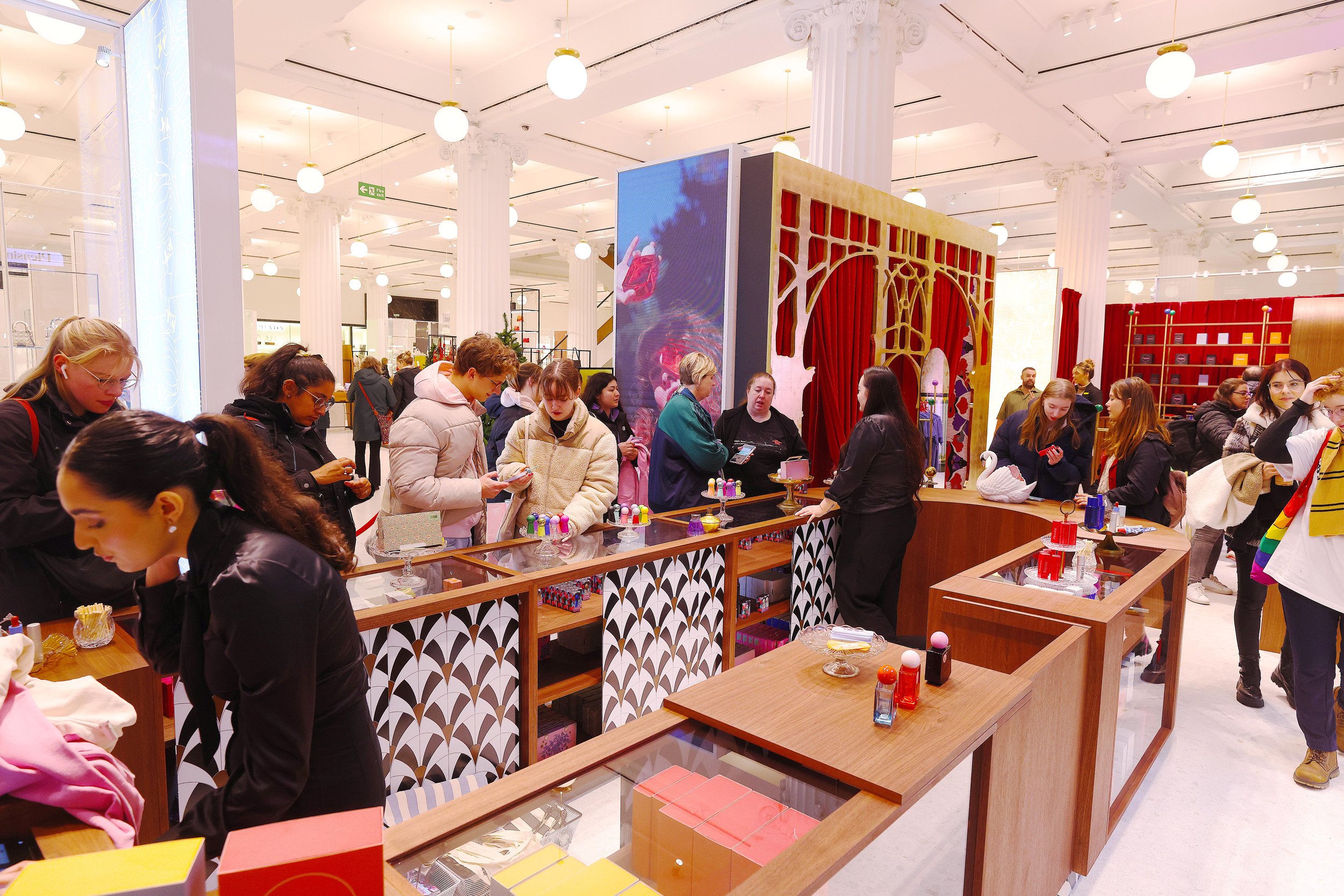 Harry Styles' PLEASING x Selfridges Corner Shop.