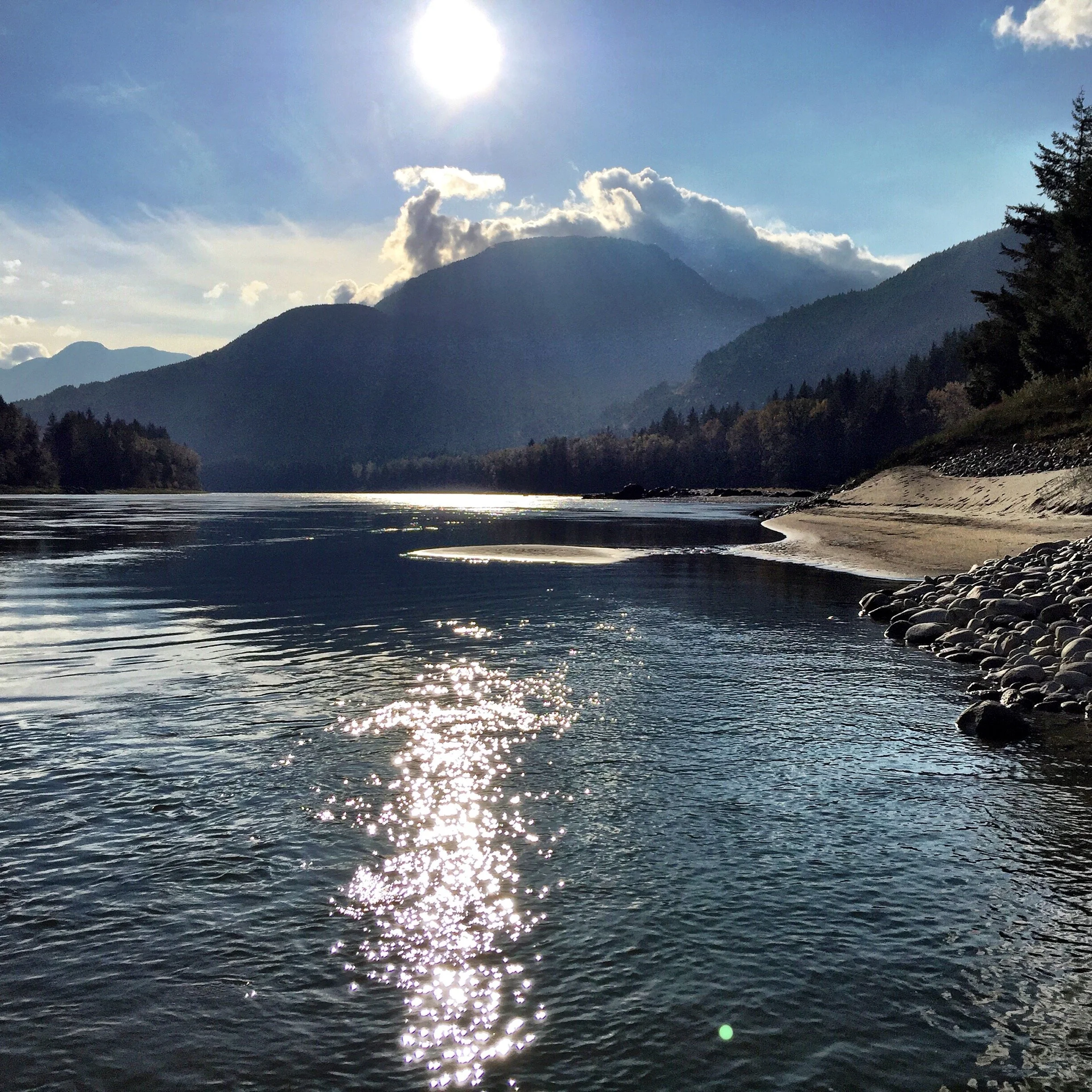   Fresh Air On The Fraser River  