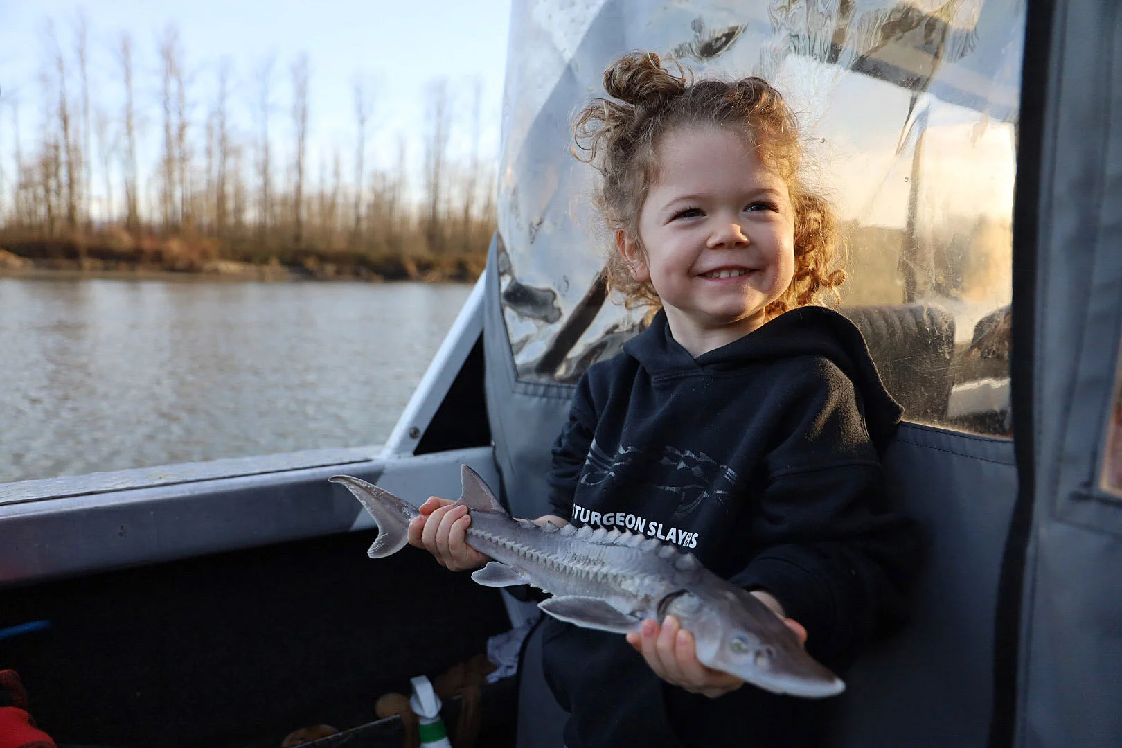   Juvenile Sturgeon Fishing Is Fun For All Ages!  