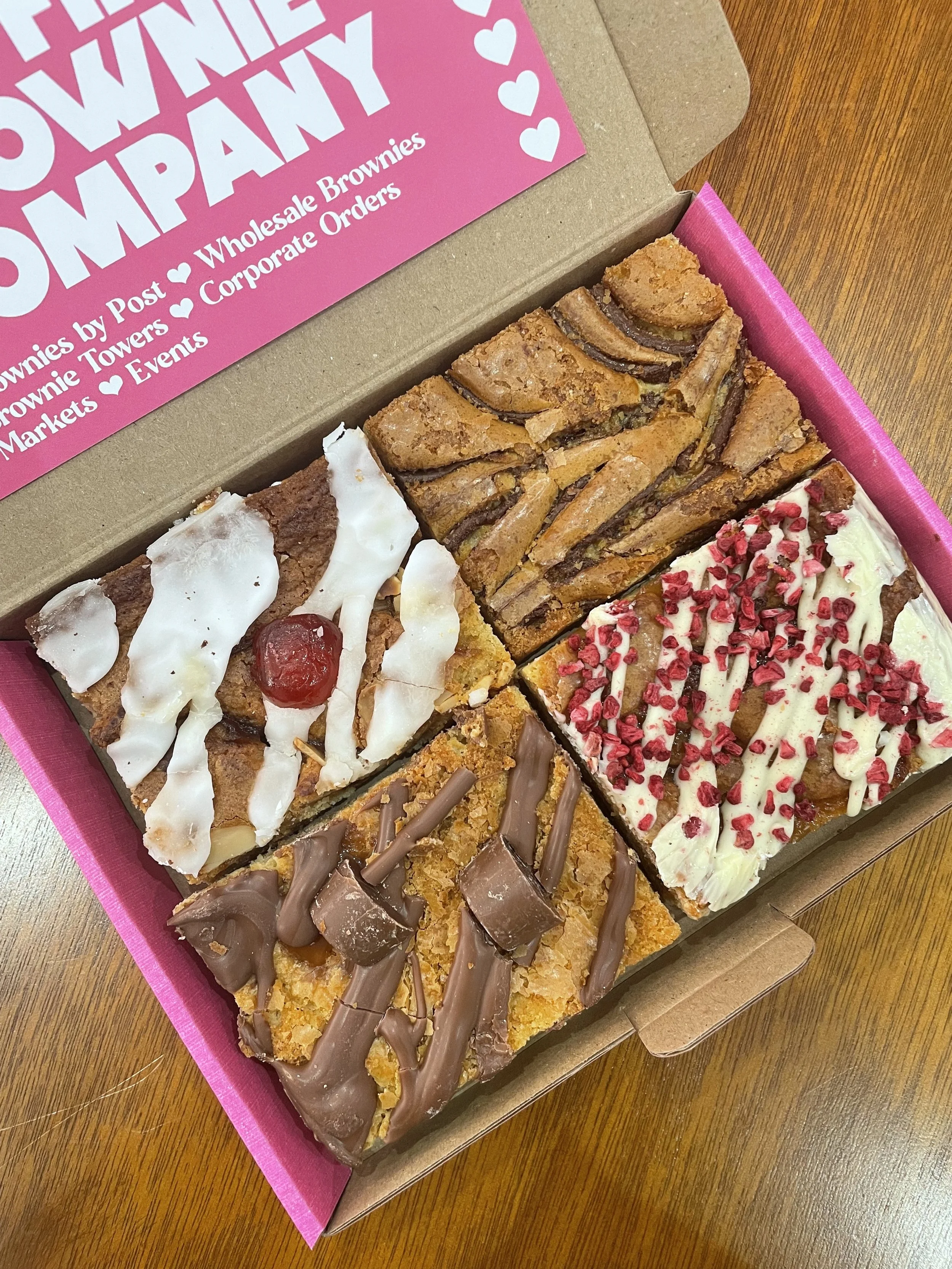 4 BLONDIES: Box of 4