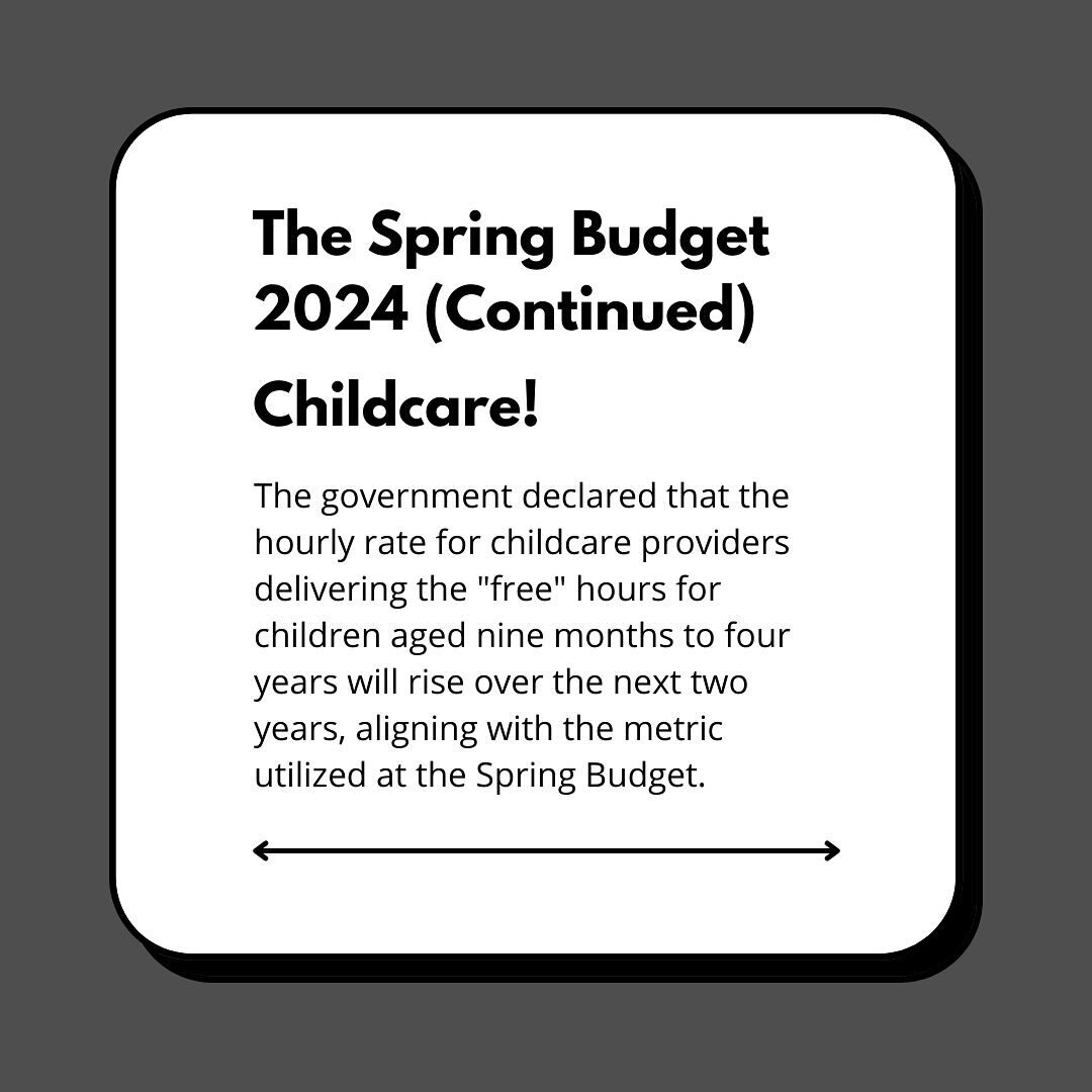 Breaking down the Spring Budget 2024! 🌱💷

More you need to know: Childcare, benefit charge, transferring assets abroad..

Stay informed for a brighter financial future! 

#SpringBudget2024 #FinancialNews #StayInformed #tax #accountant #accounting #