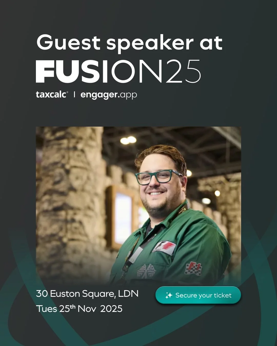 I&rsquo;m speaking at Fusion London on 25th November! 🎤

Topic: How Engager Helped Us Build a Practice That Actually Works 💥
From DIY systems ➡️ Off-the-shelf CRMs ➡️ Engager - we&rsquo;ve seen it all.
Now, we&rsquo;re using tools built by accounta