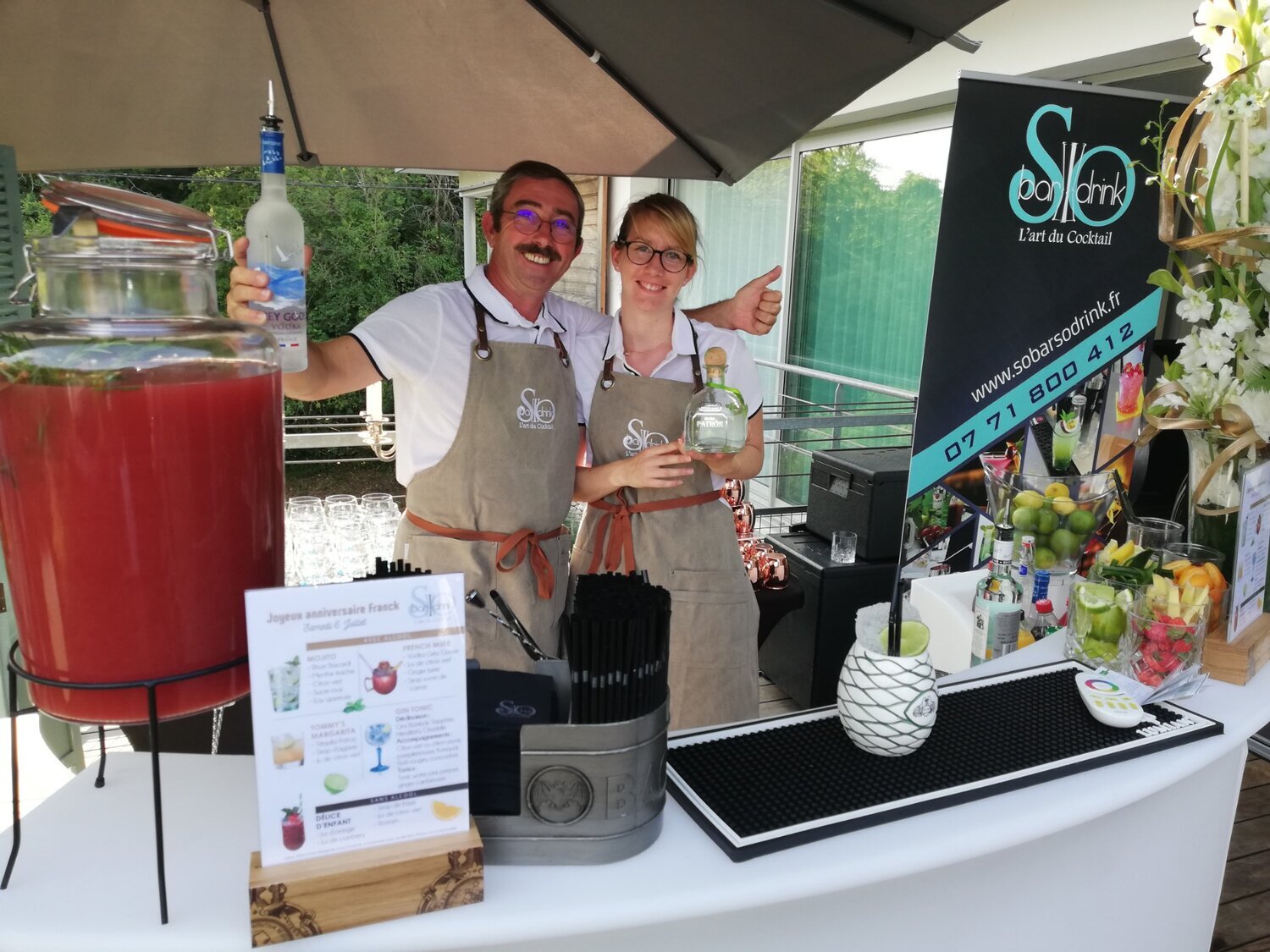 Anniversaire de Franck à Rochecorbon