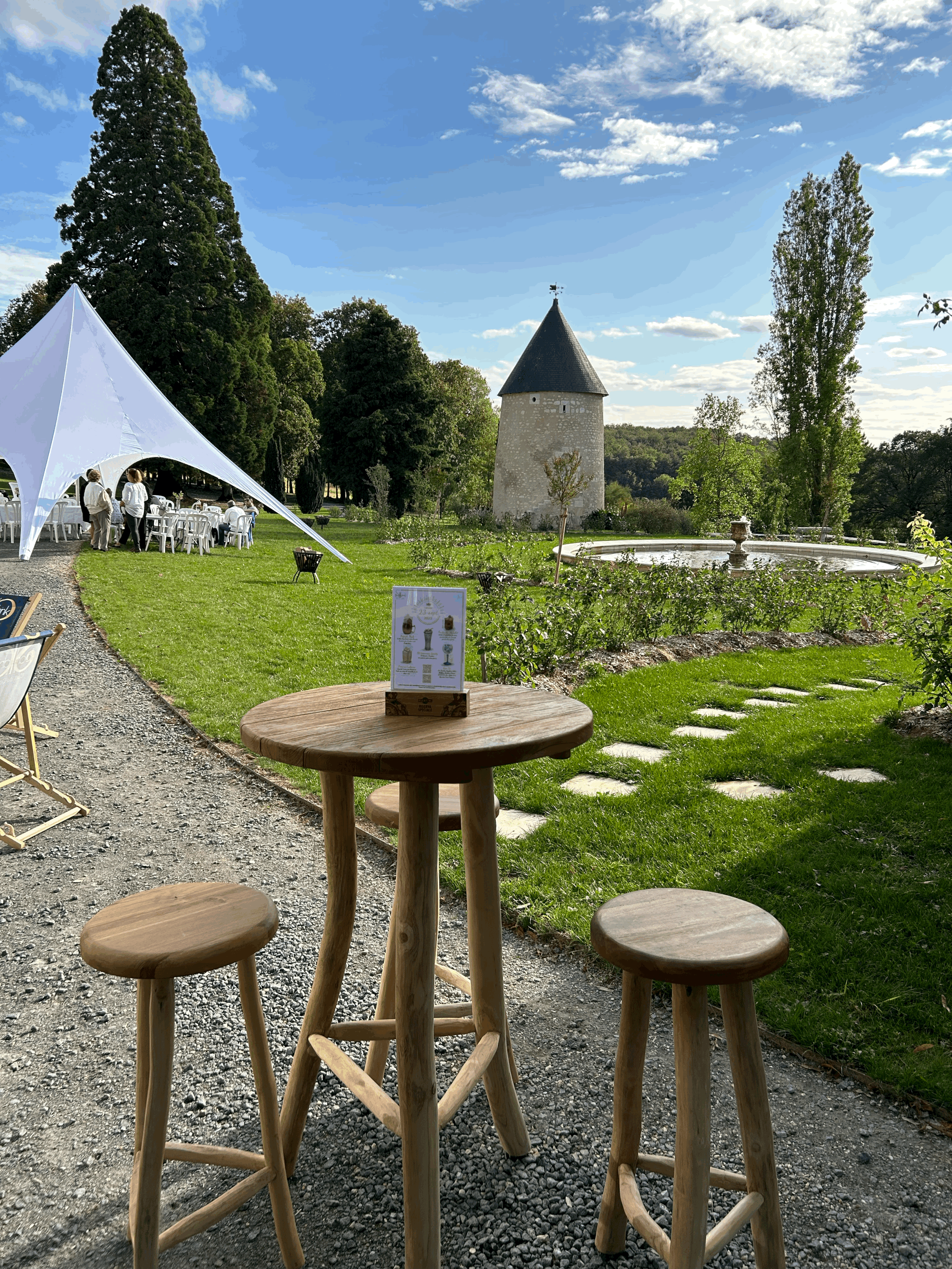 Crémaillère privée au Château de la Louère à Marcé-sur-Esves