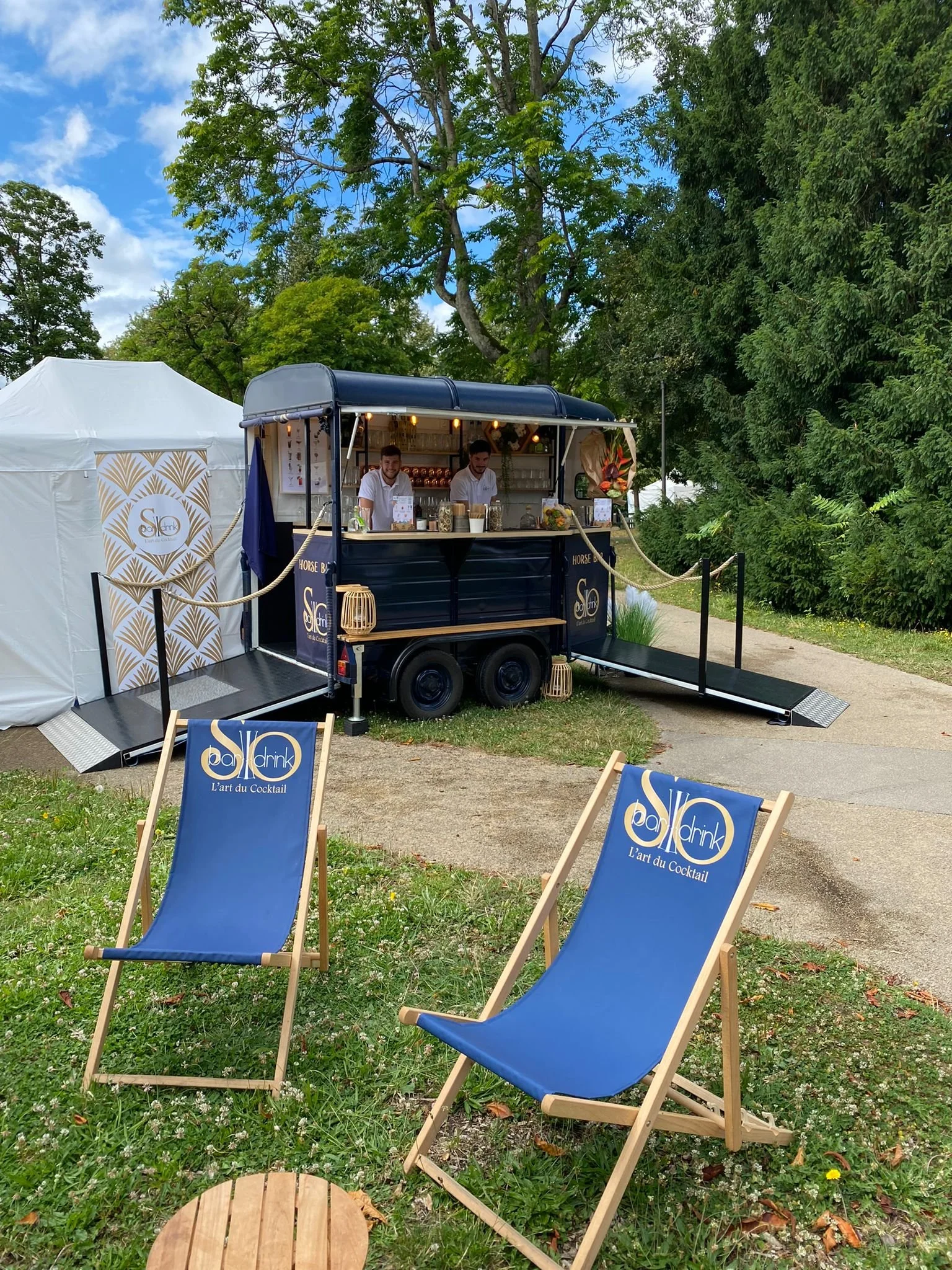 garden party au château de cangé