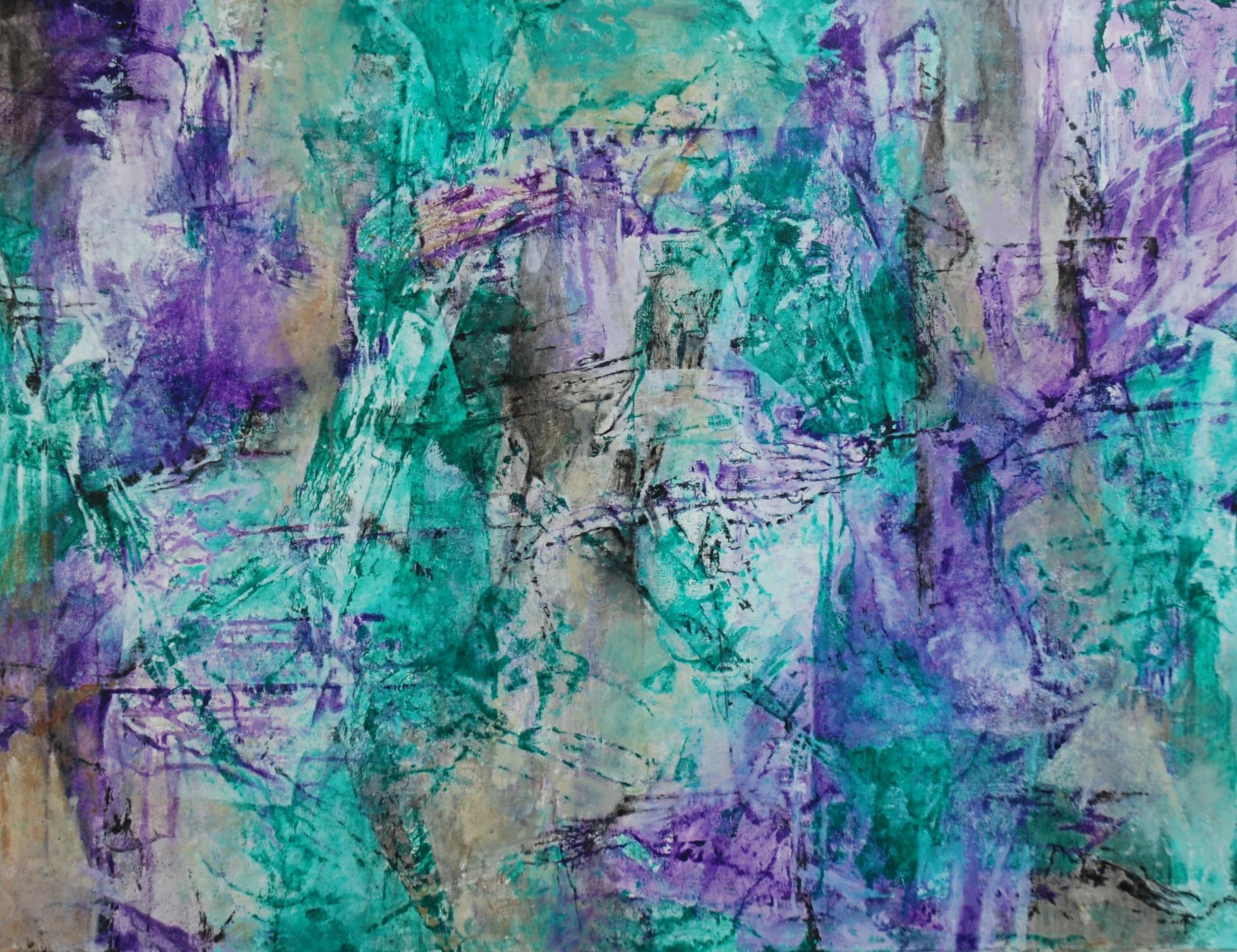 Untitled #5. Oil on Canvas, 100cm x 130cm, 2022_23