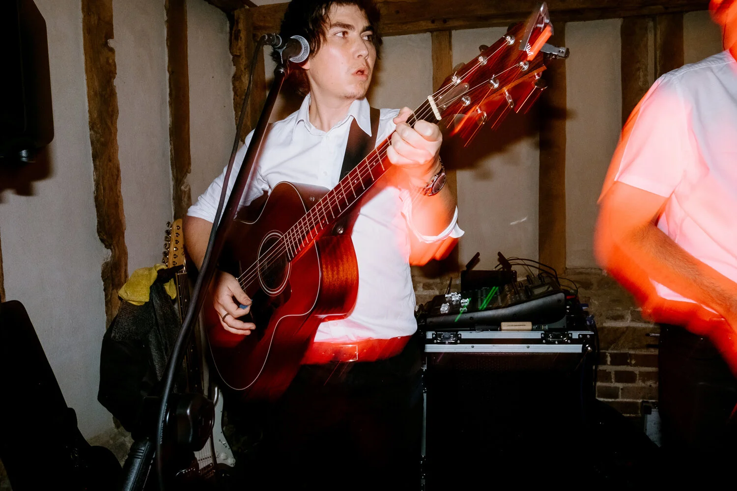 Band at Surrey wedding reception