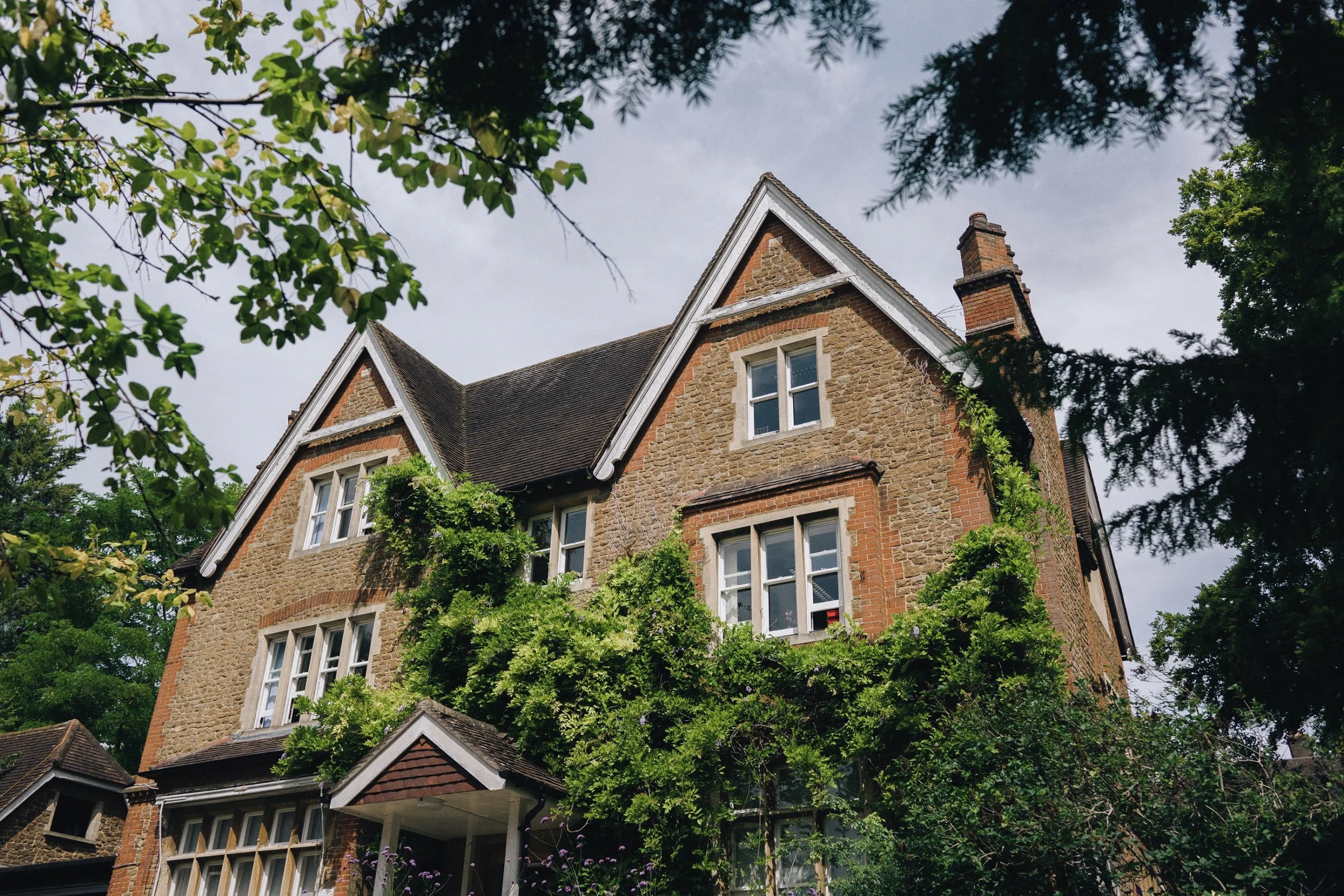 Outside of the wedding venue in Guildford