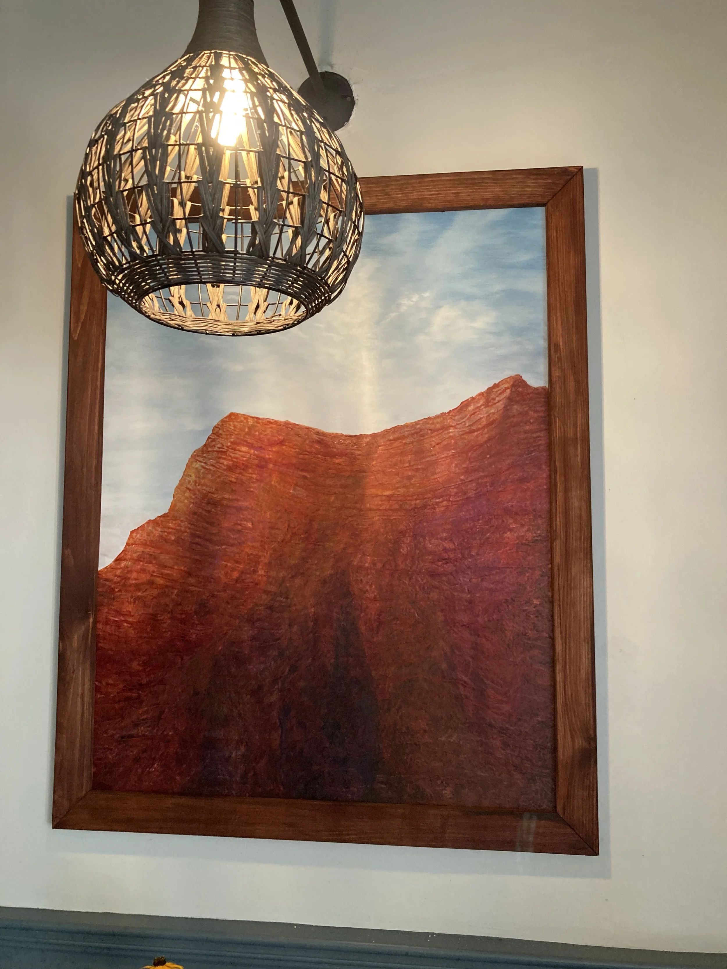 Red Rock On Top
$1050

It is said that red rock sites with higher elevations help individuals in meditation to embrace a wider, expansive mindset that encompasses more of the universe. In contrast, lower elevation spots like canyons and caves encoura