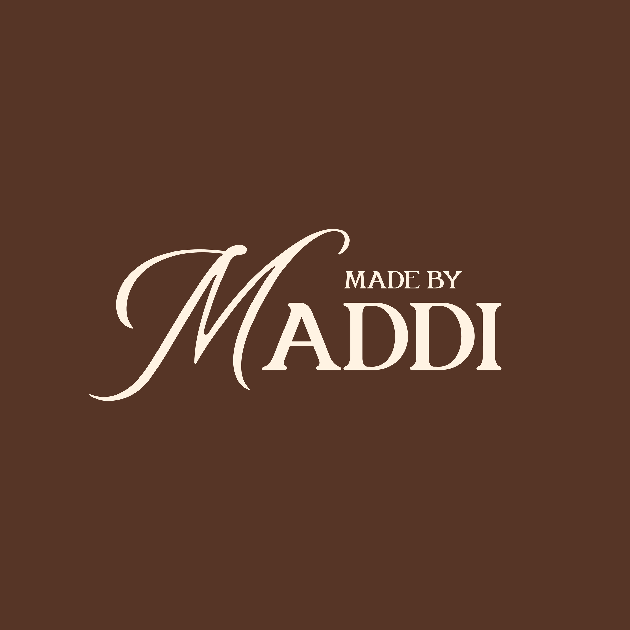 Local cake pop enthusiast, Maddi Buehler, wanted a unique logo that showed her love for neutrals and best represents her personal brand and her business.