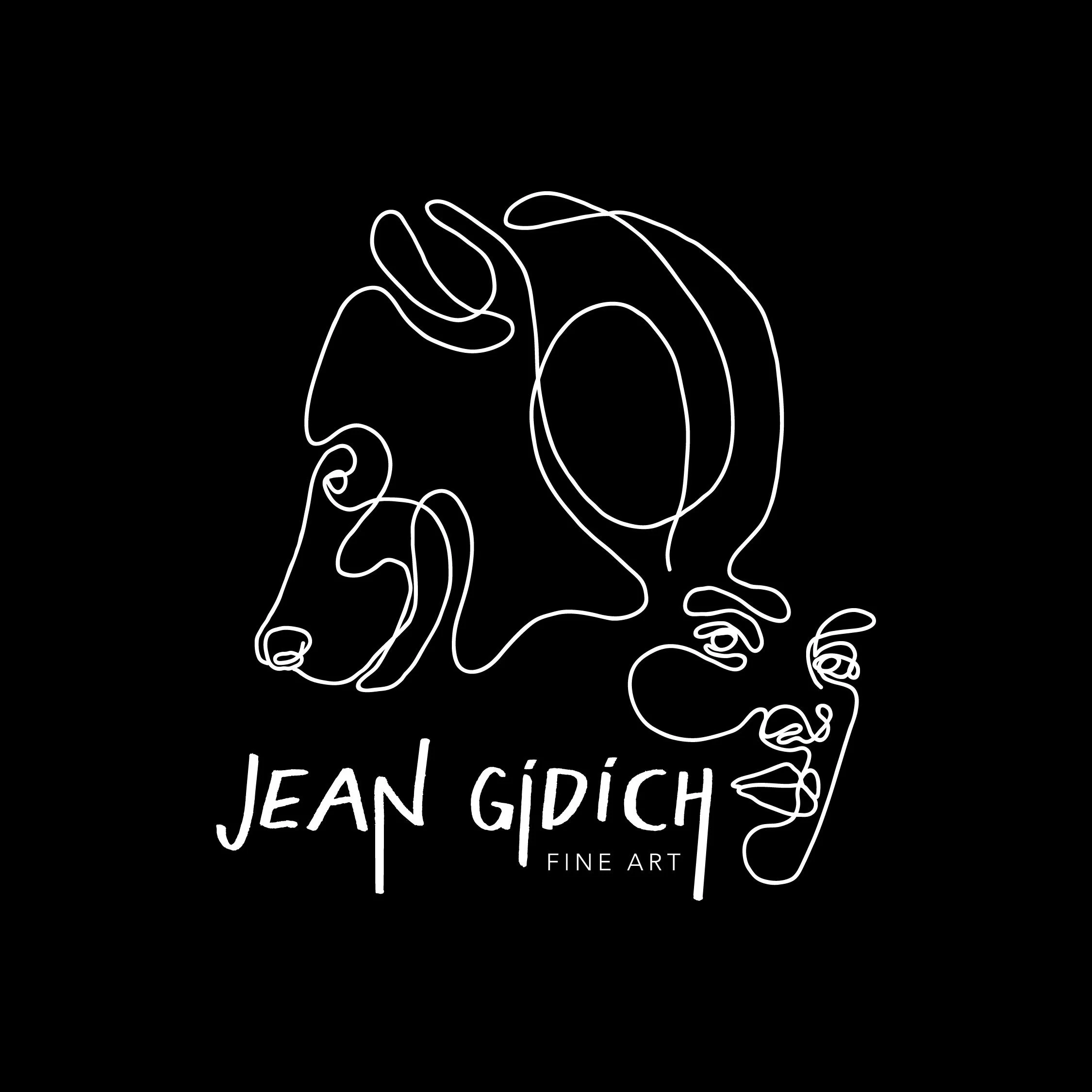 Professional Artist, Jean Gidich, wanted a logo that was different from other artists. She didn't want her signature, she wanted her work. As a painter whose work focuses on using only black and white, we created logo that was bold and symbolic.