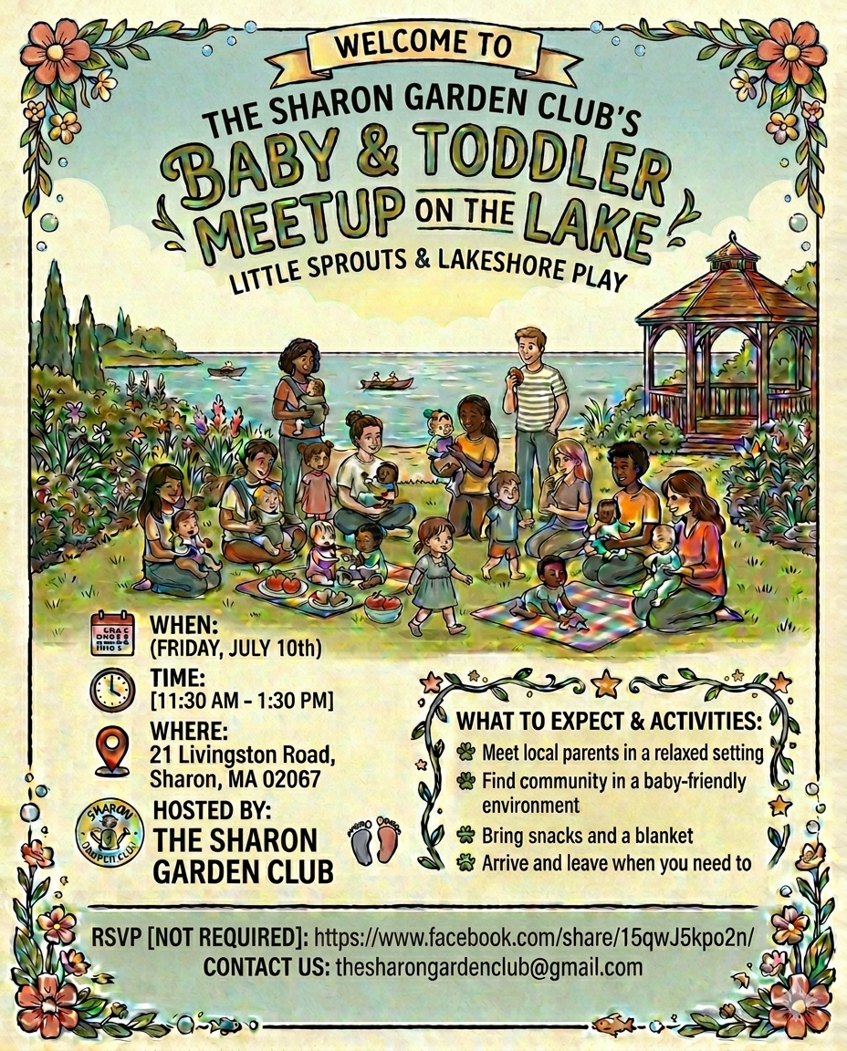 Baby and Toddler Meet Up on the Lake