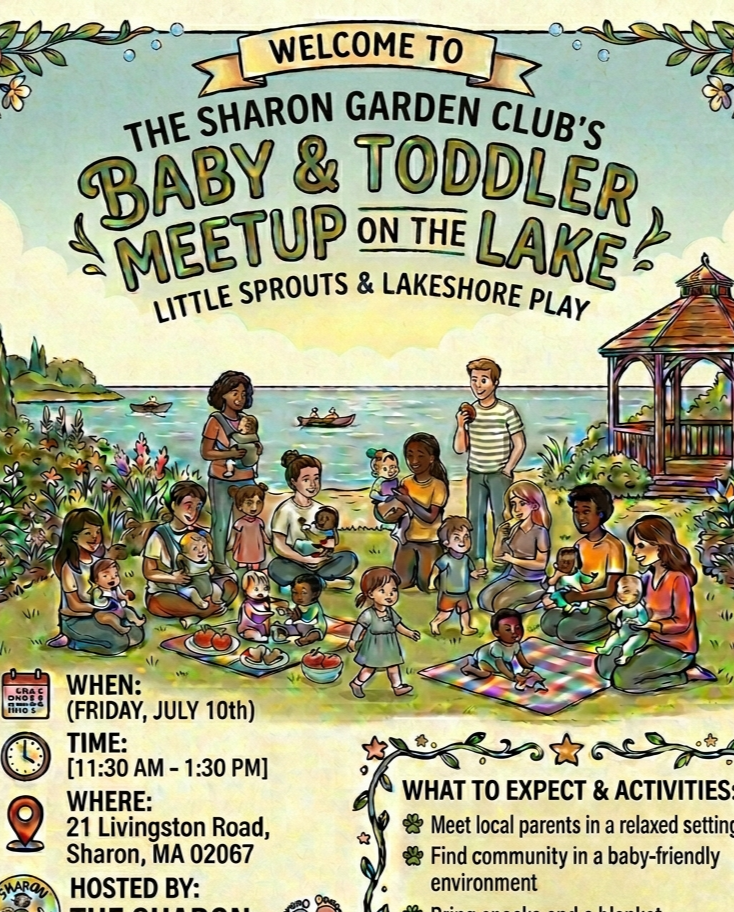 Baby and Toddler Meet Up on the Lake