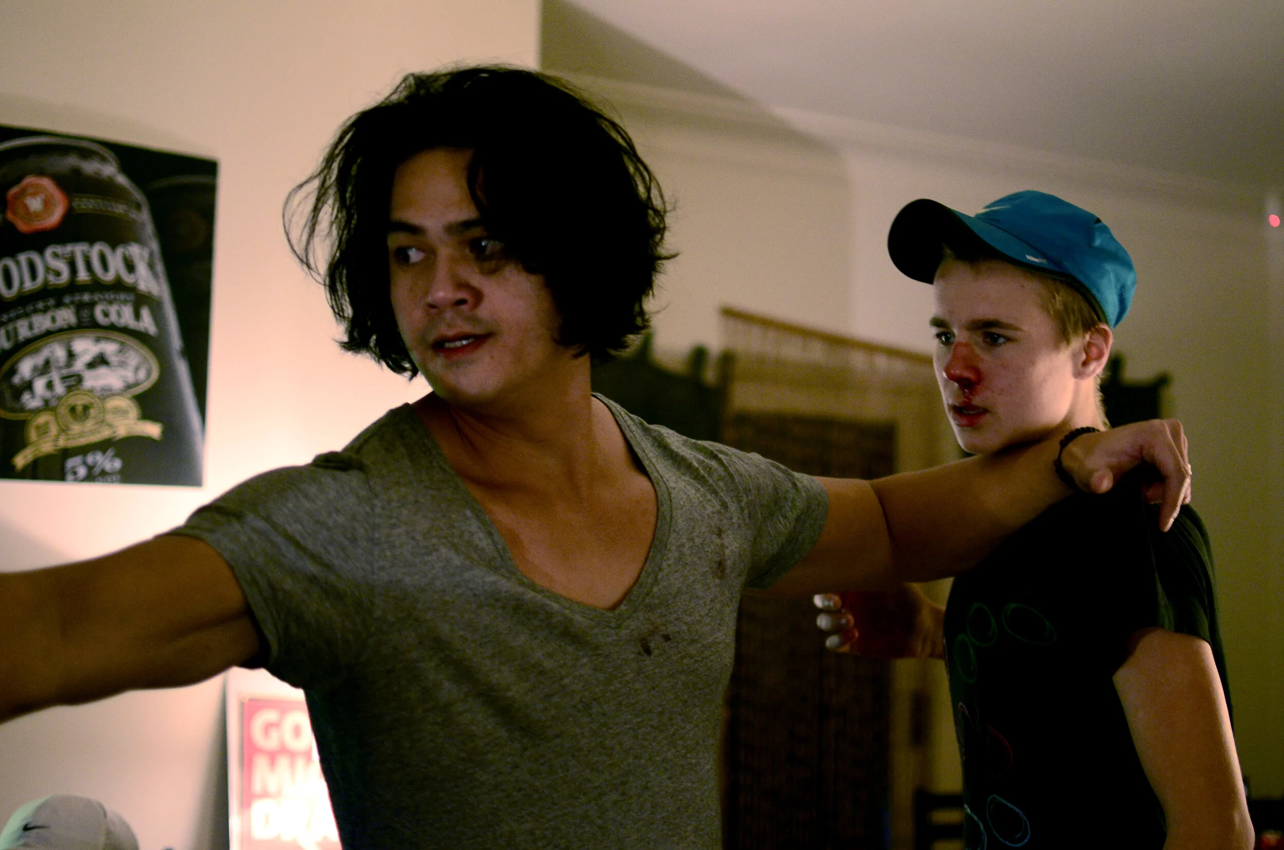 Dennis Sykes and Bradley Webster from the Party House Story in Rites of Passage (P Lea Hawkins).JPG